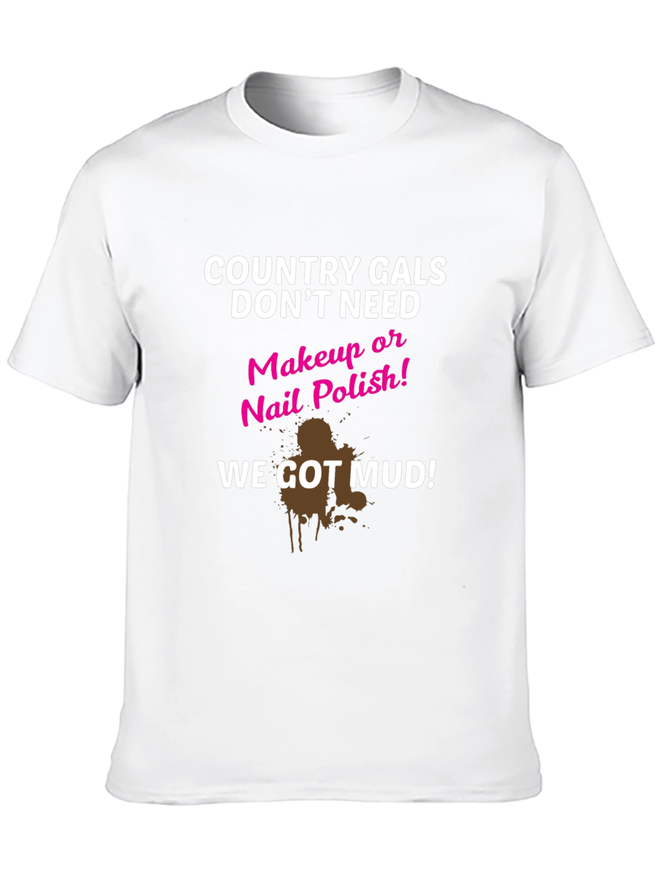 Black Country Gals Mud T-Shirt Funny Graphic Tee view 10