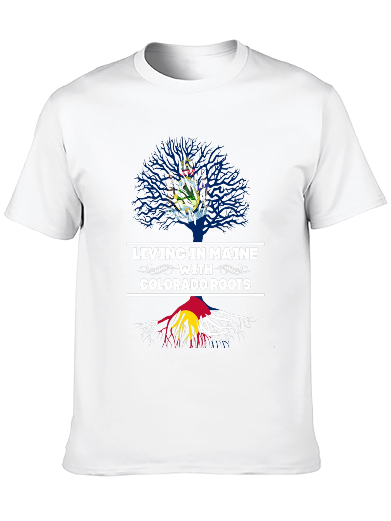 Black Maine Living Colorado Roots Graphic Tee view 10