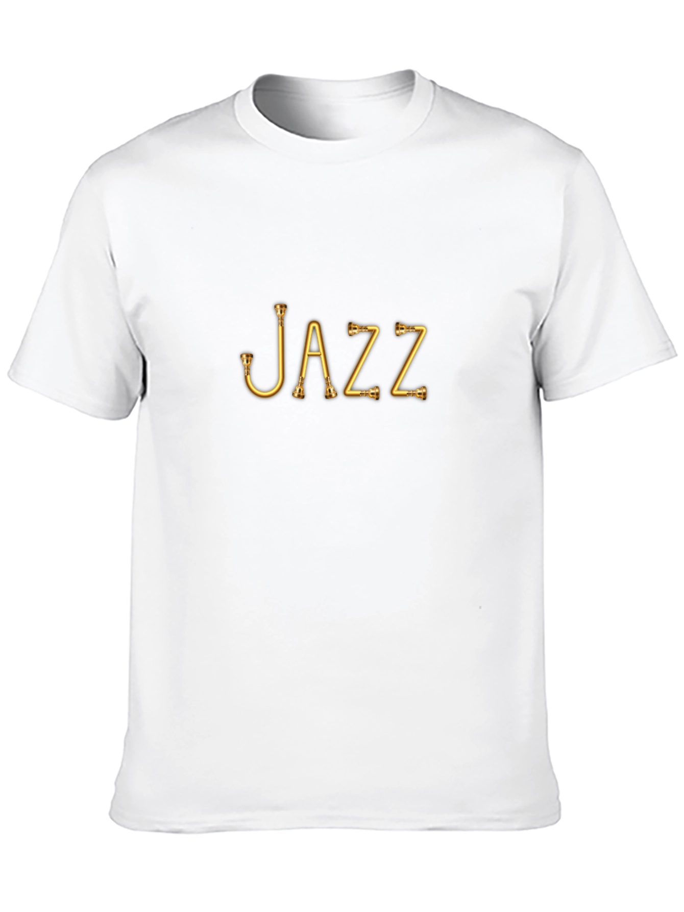 Black Jazz Instrument T-Shirt - Black view 10