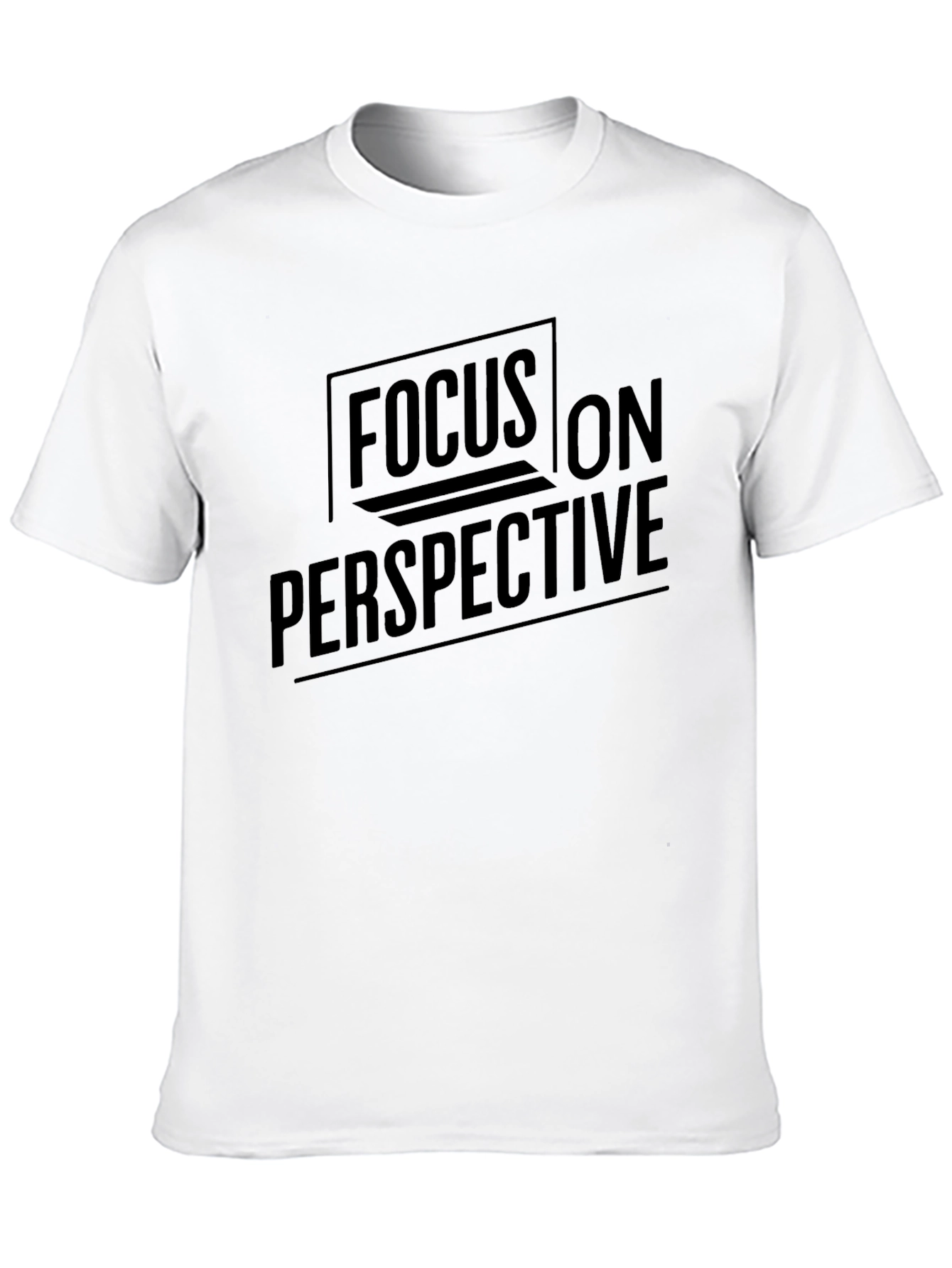 Focus on Perspective Graphic T-Shirt - 10