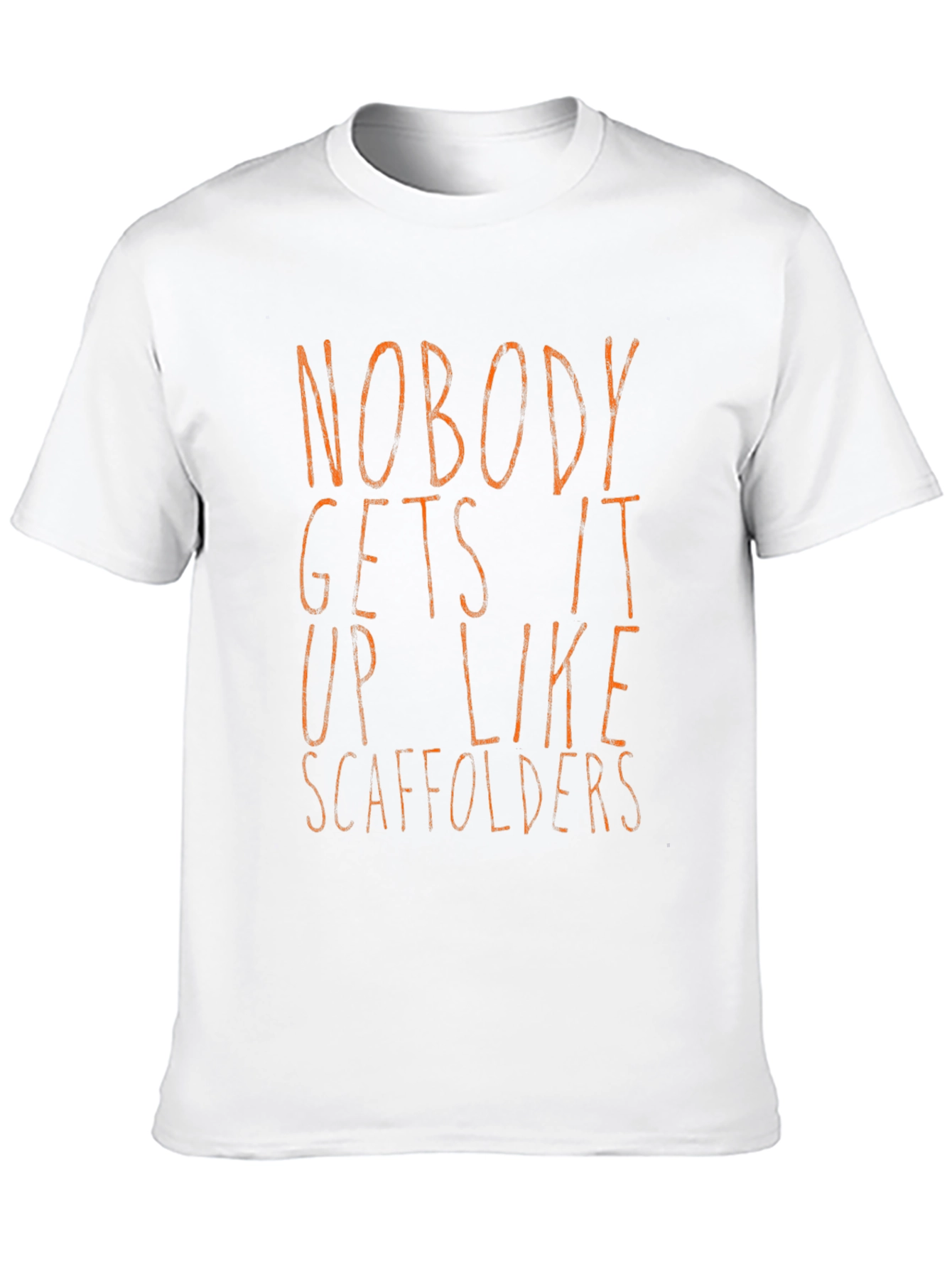 Black Funny Scaffolder T-Shirt - Nobody Gets it Up Like Scaffolders view 10