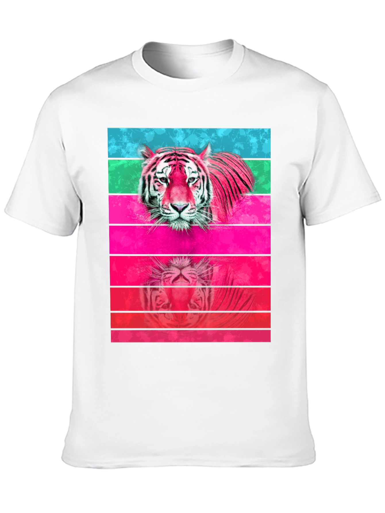 Black Retro Tiger Graphic Tee view 10