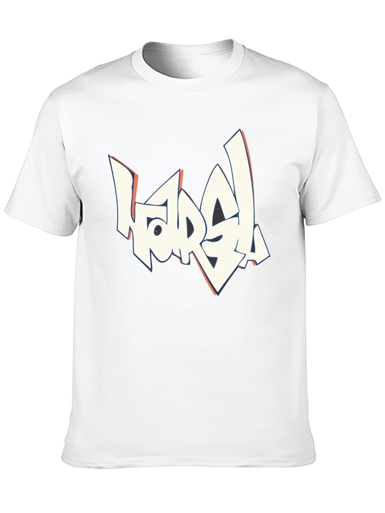 Black Bold Graphic Tee - "HORDA!" Design view 10