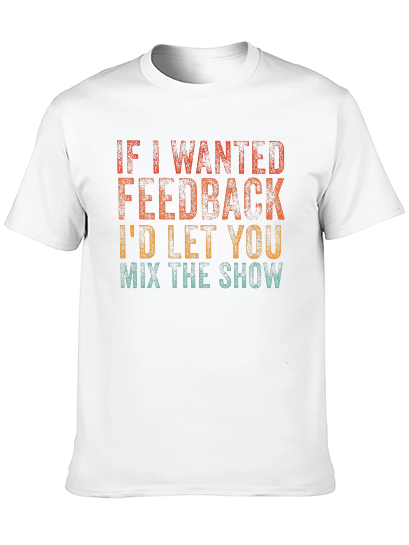 Black Feedback Mix Show Graphic T-Shirt view 10