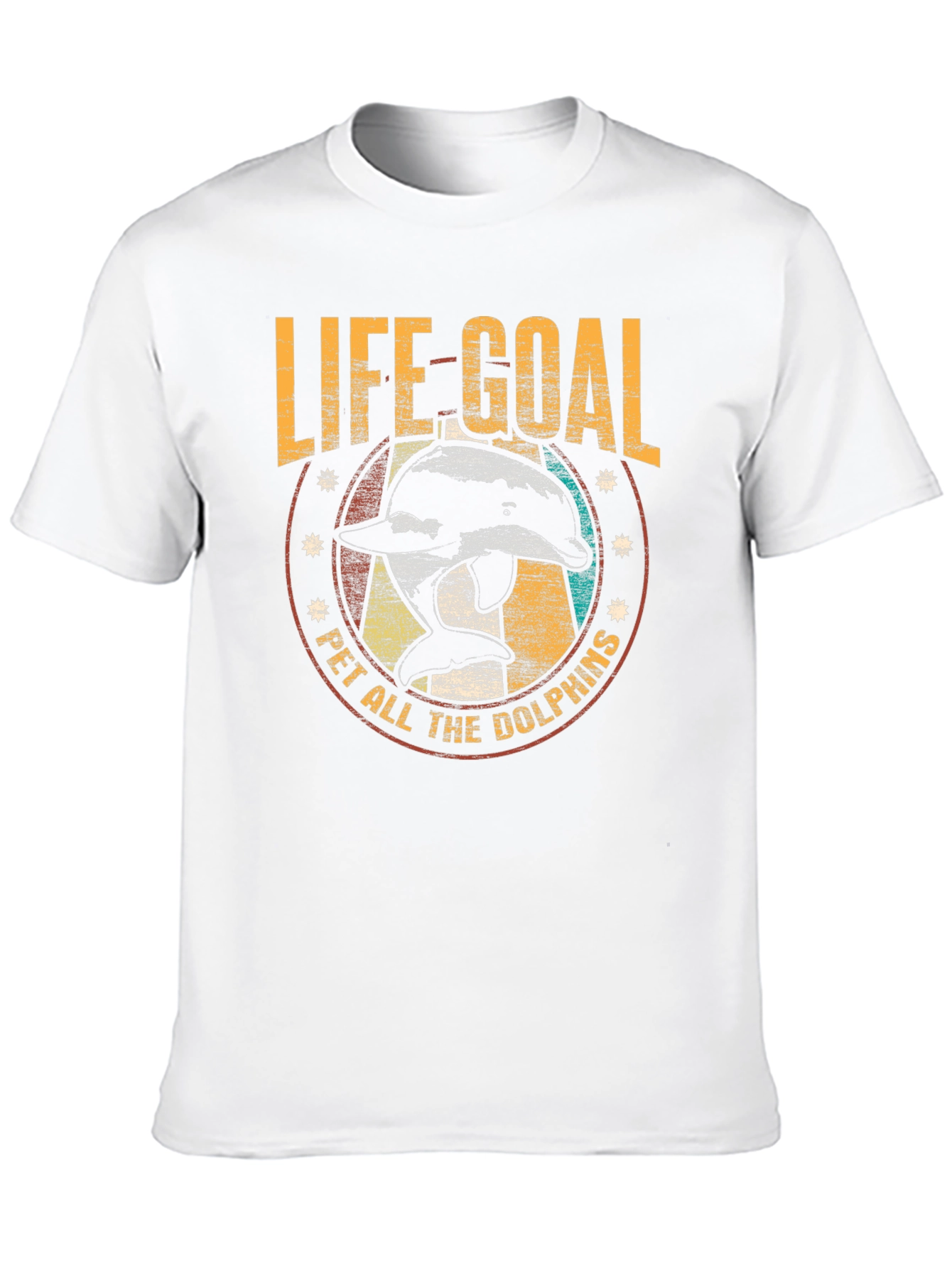 Black Life Goal Pet All The Dolphins T-Shirt view 10