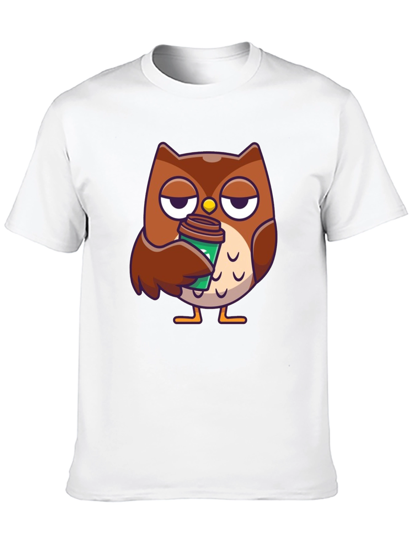 Black Owl Coffee T-Shirt - Brewtiful Design view 10