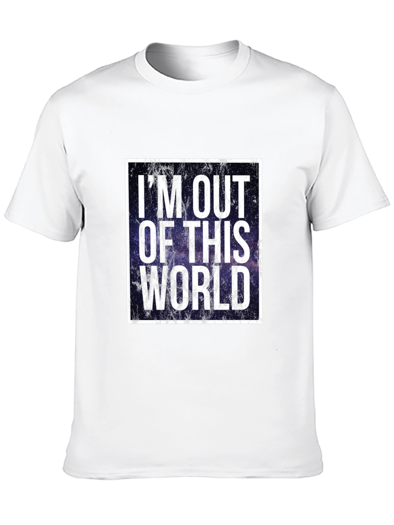 Black Out of This World Graphic T-Shirt view 10