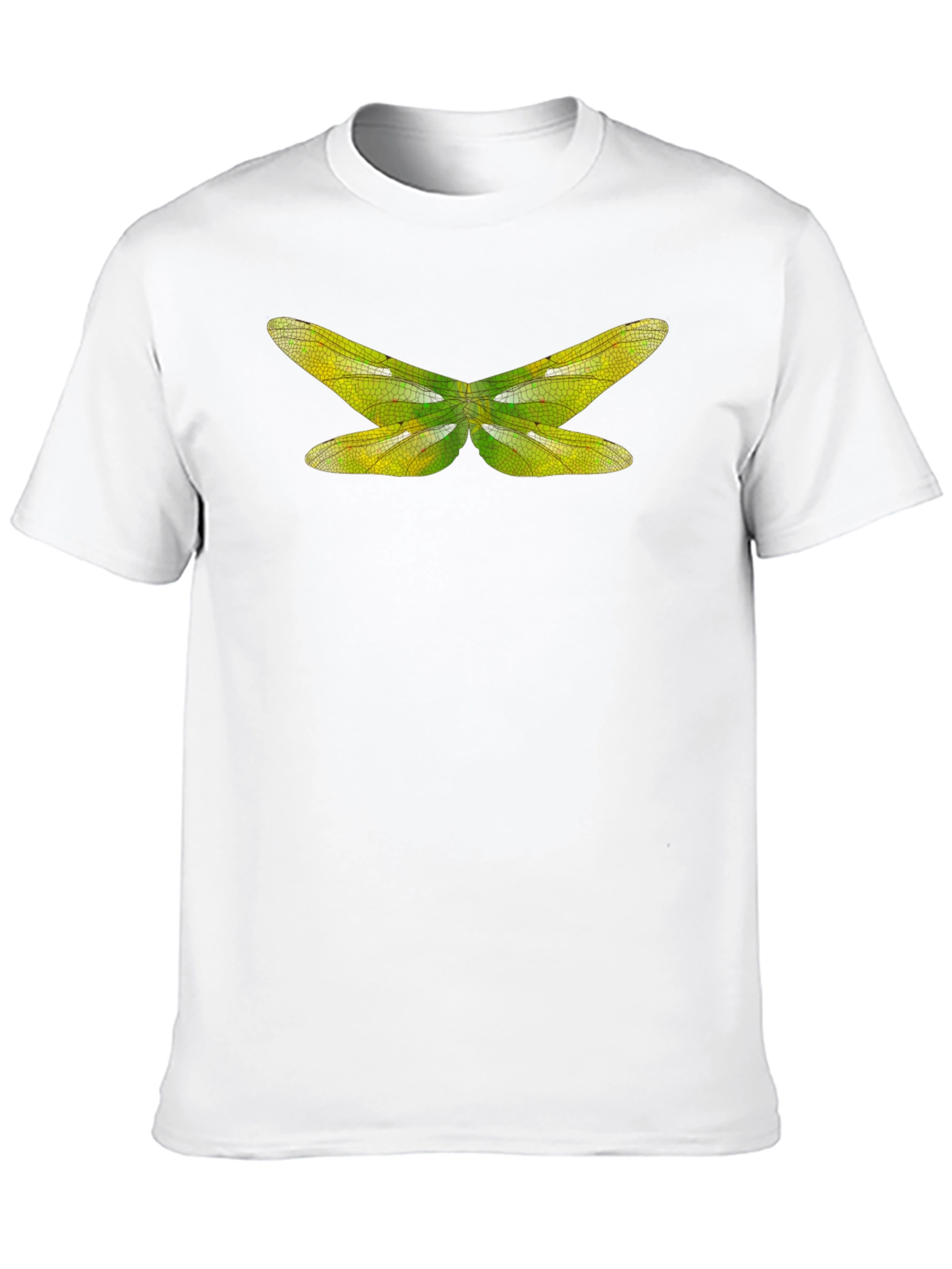 Black Dragonfly Wings Graphic Tee - Nature Lover's T-Shirt view 10