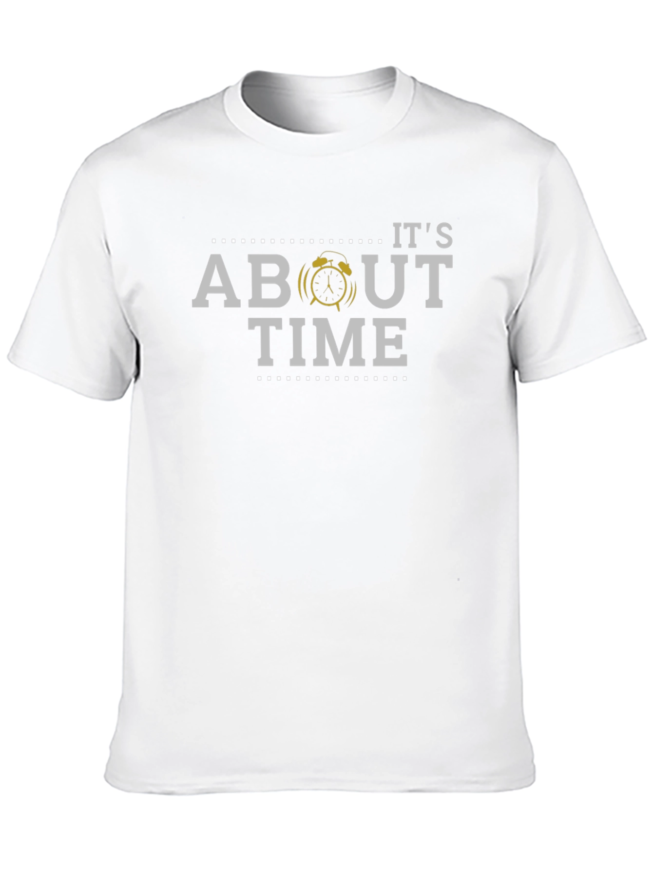 Black It's About Time Graphic Tee - Black Cotton Blend view 10