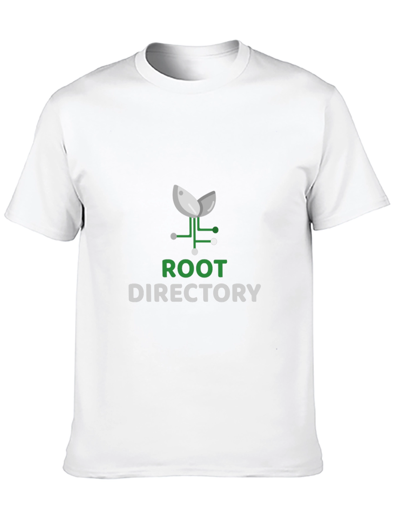 Black Root Directory Black T-Shirt view 10