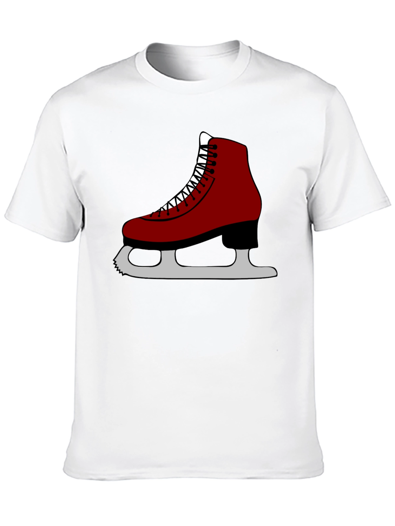 Black Skate Graphic T-Shirt, Black, Unisex view 10