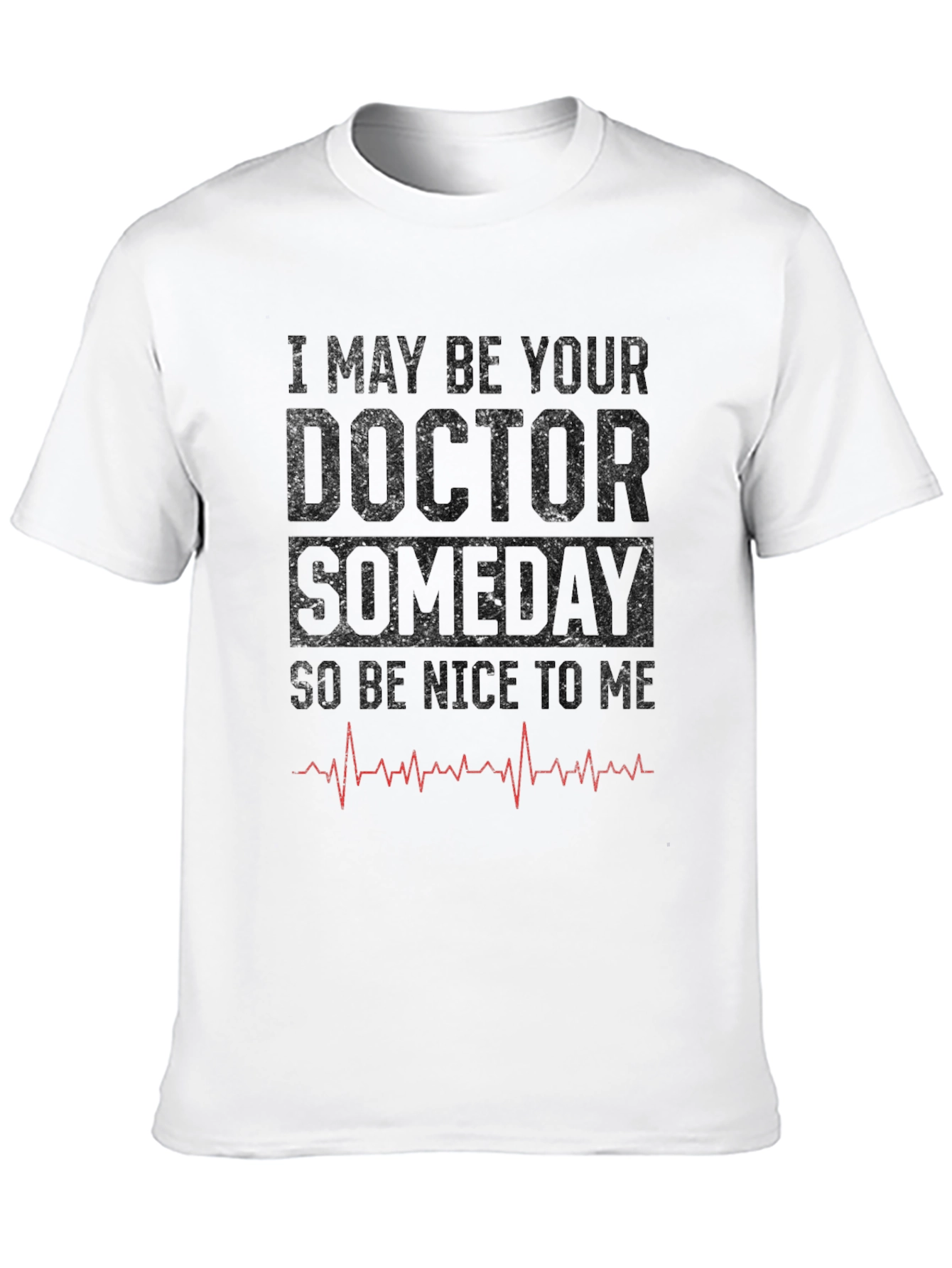 Black Future Doctor T-Shirt - Be Nice to Me! view 10
