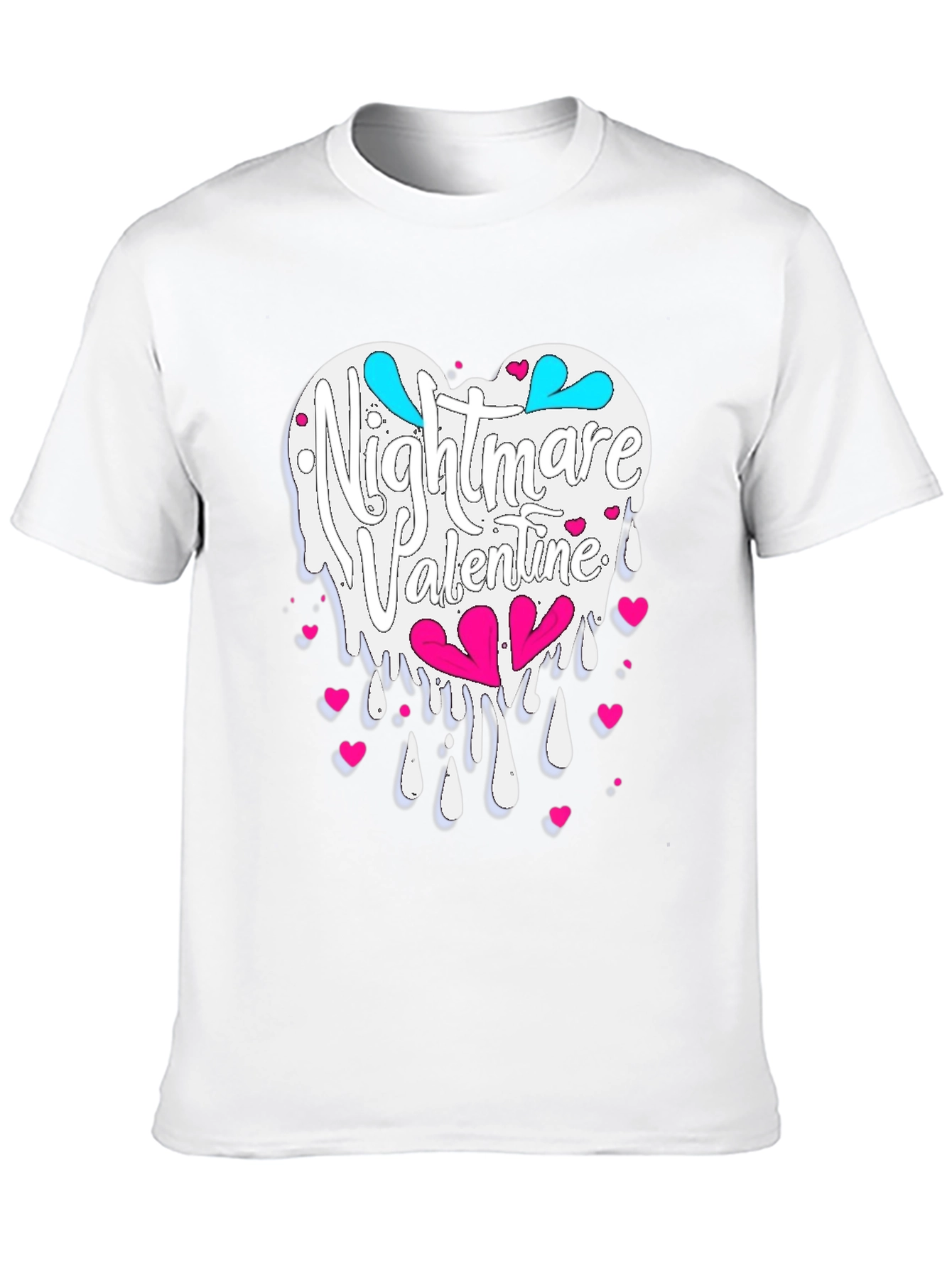 Black Nightmare Valentine T-Shirt view 10