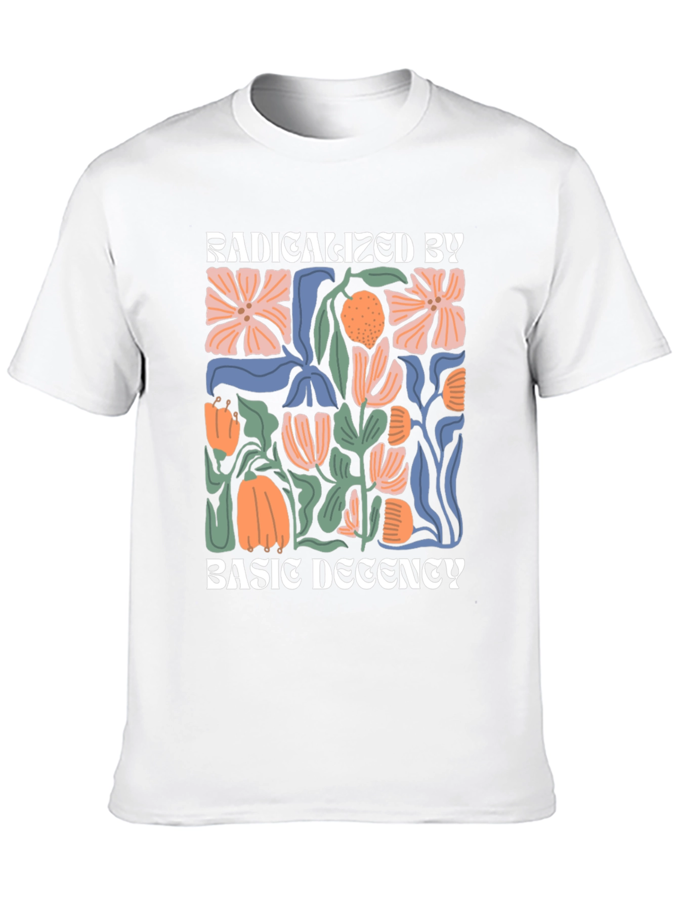 Radicalized By Basic Decency Graphic Tee - 10