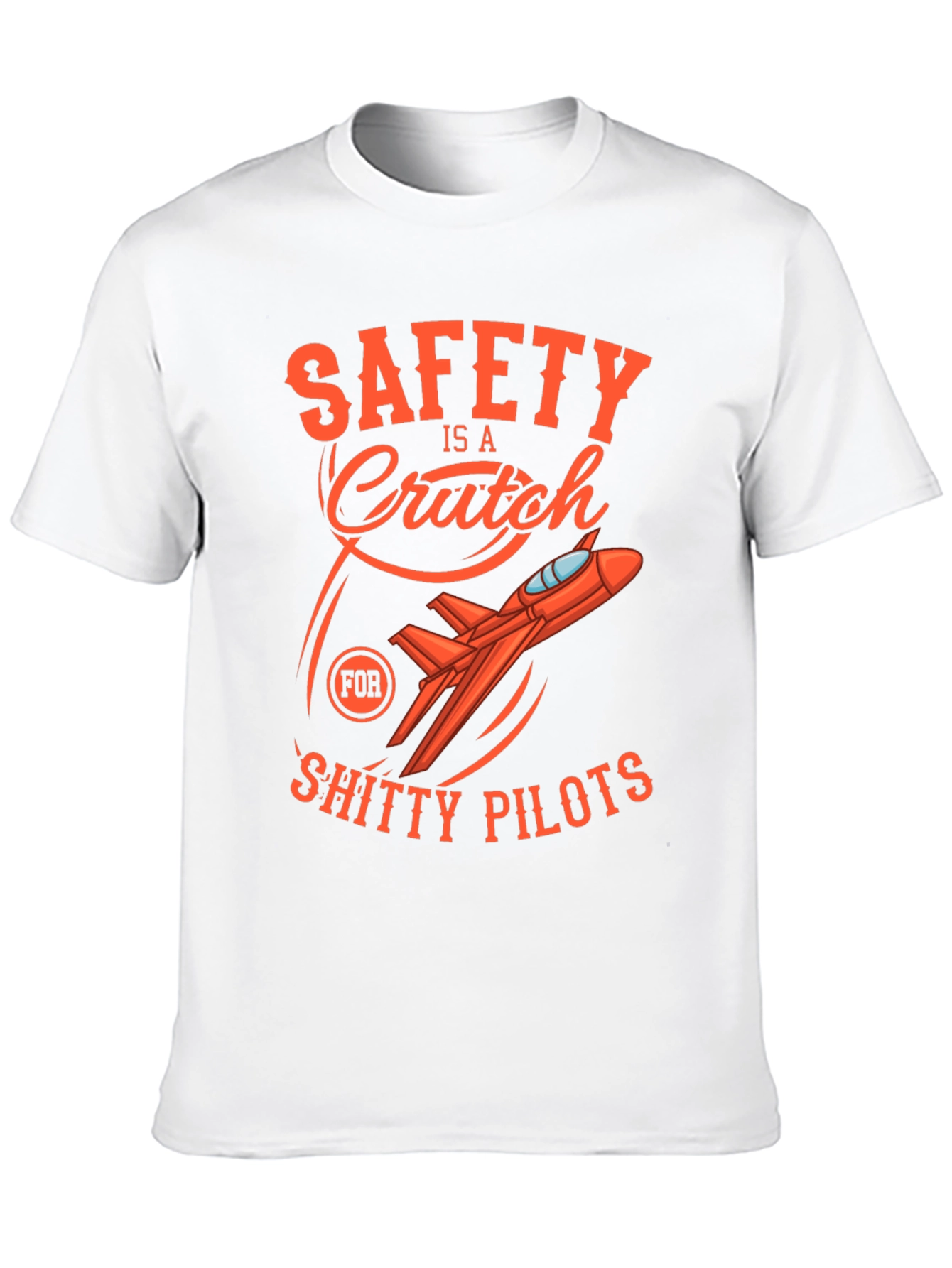 Black Safety is a Crutch T-Shirt view 10