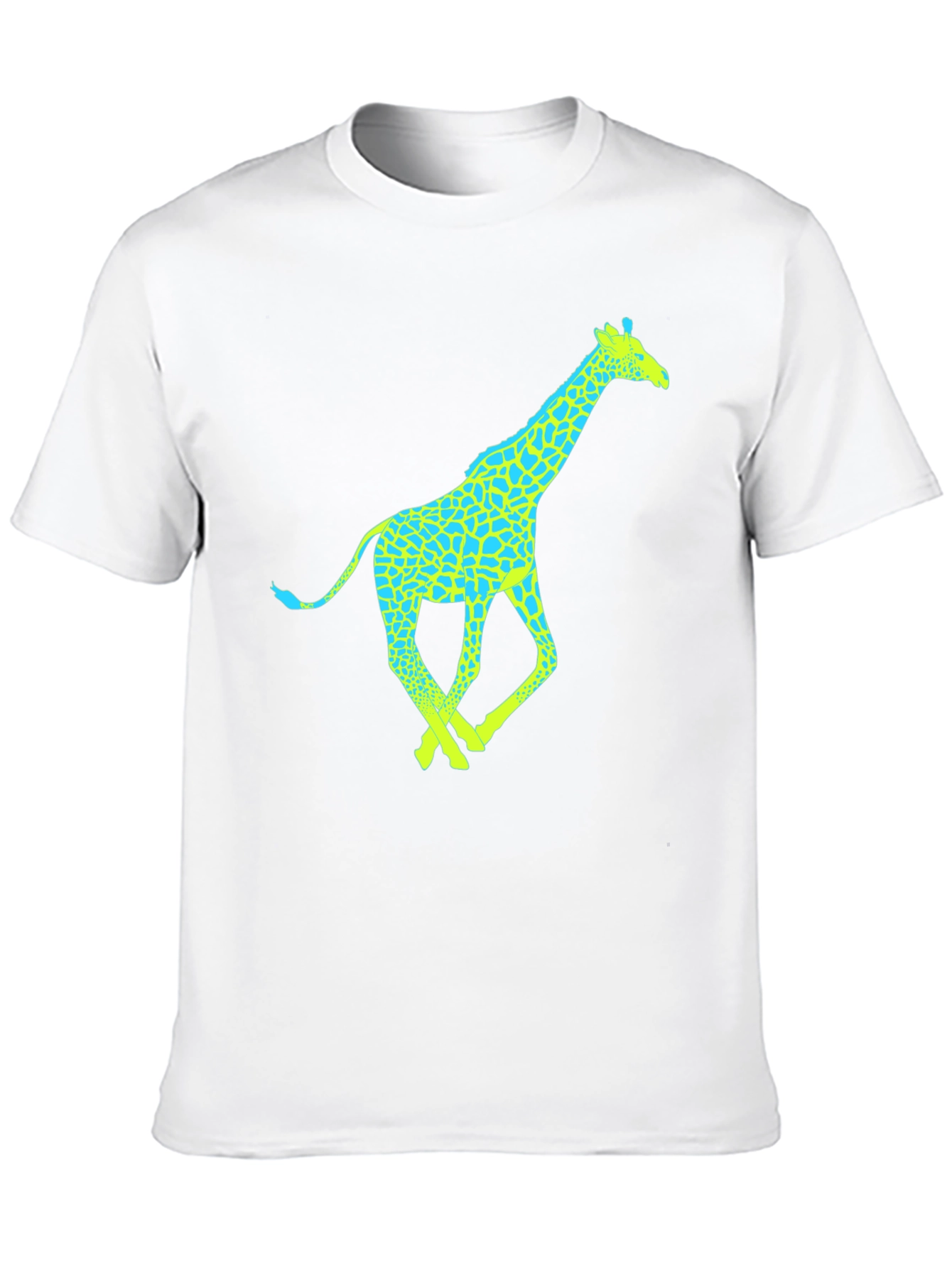 Black Giraffe Graphic Tee - Fun & Stylish Men's T-Shirt view 10