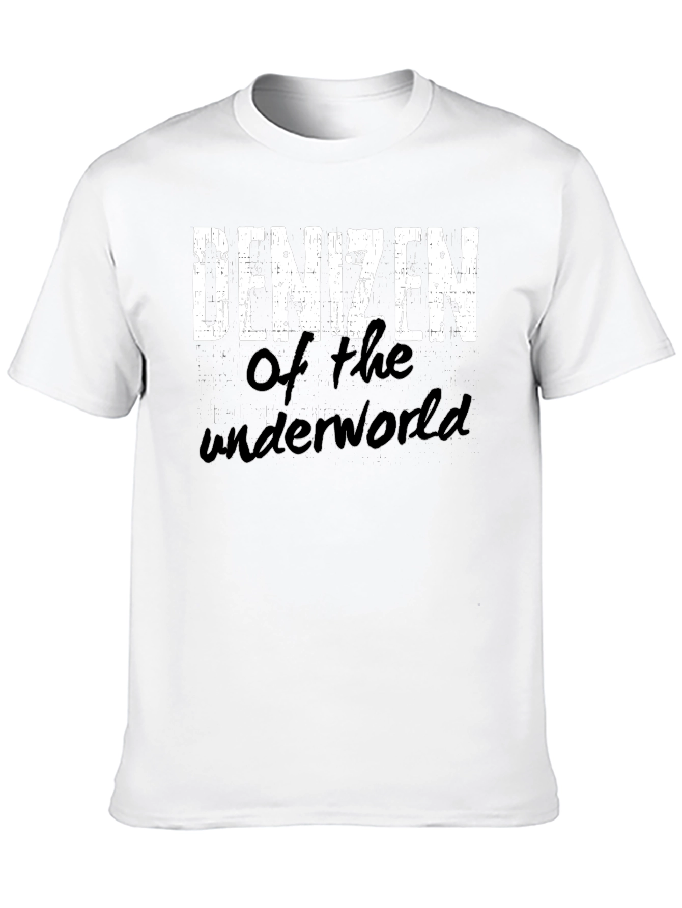 Black Denizen of the Underworld Graphic T-Shirt view 10