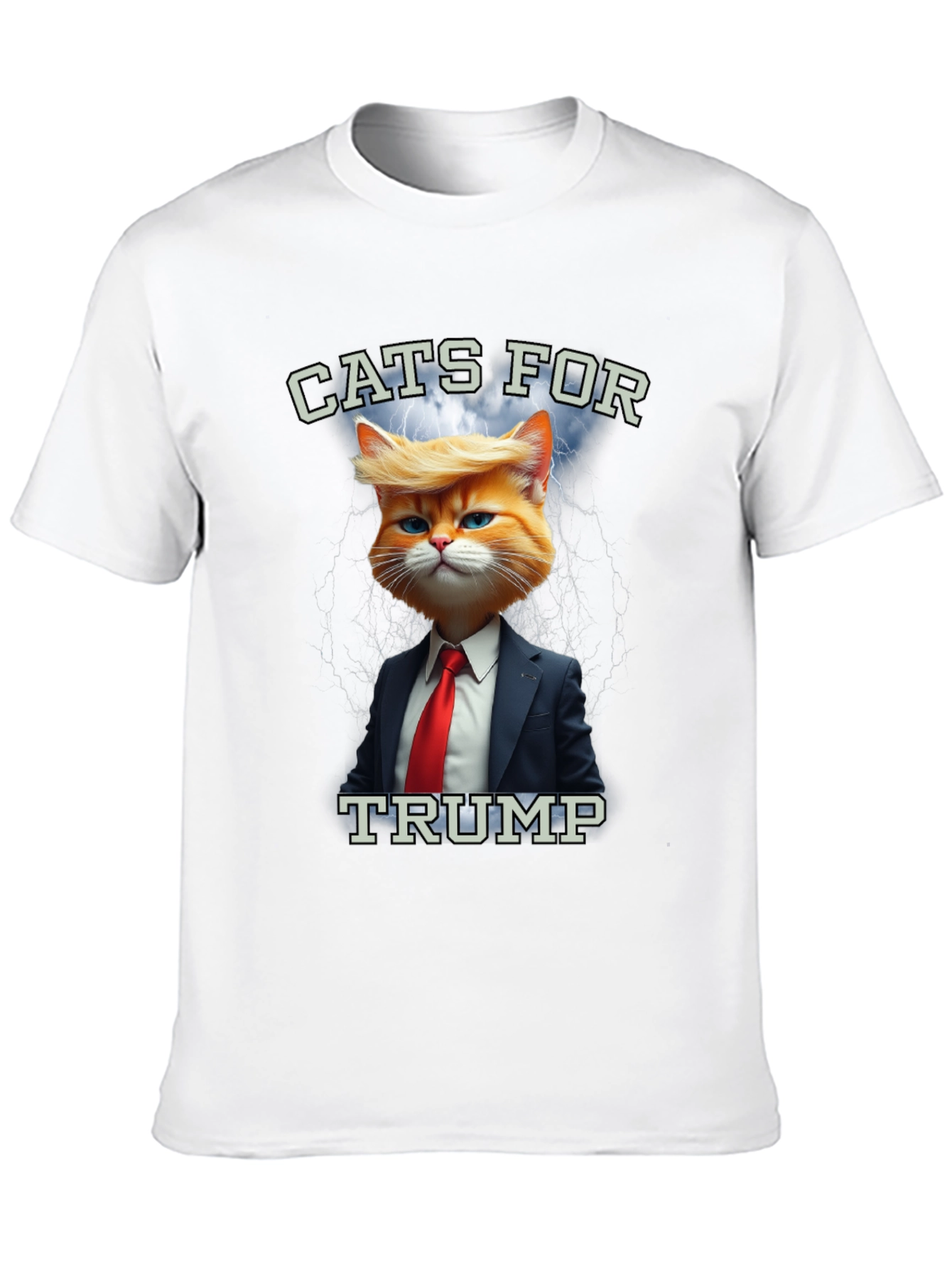 Black Cats for Trump T-Shirt view 10