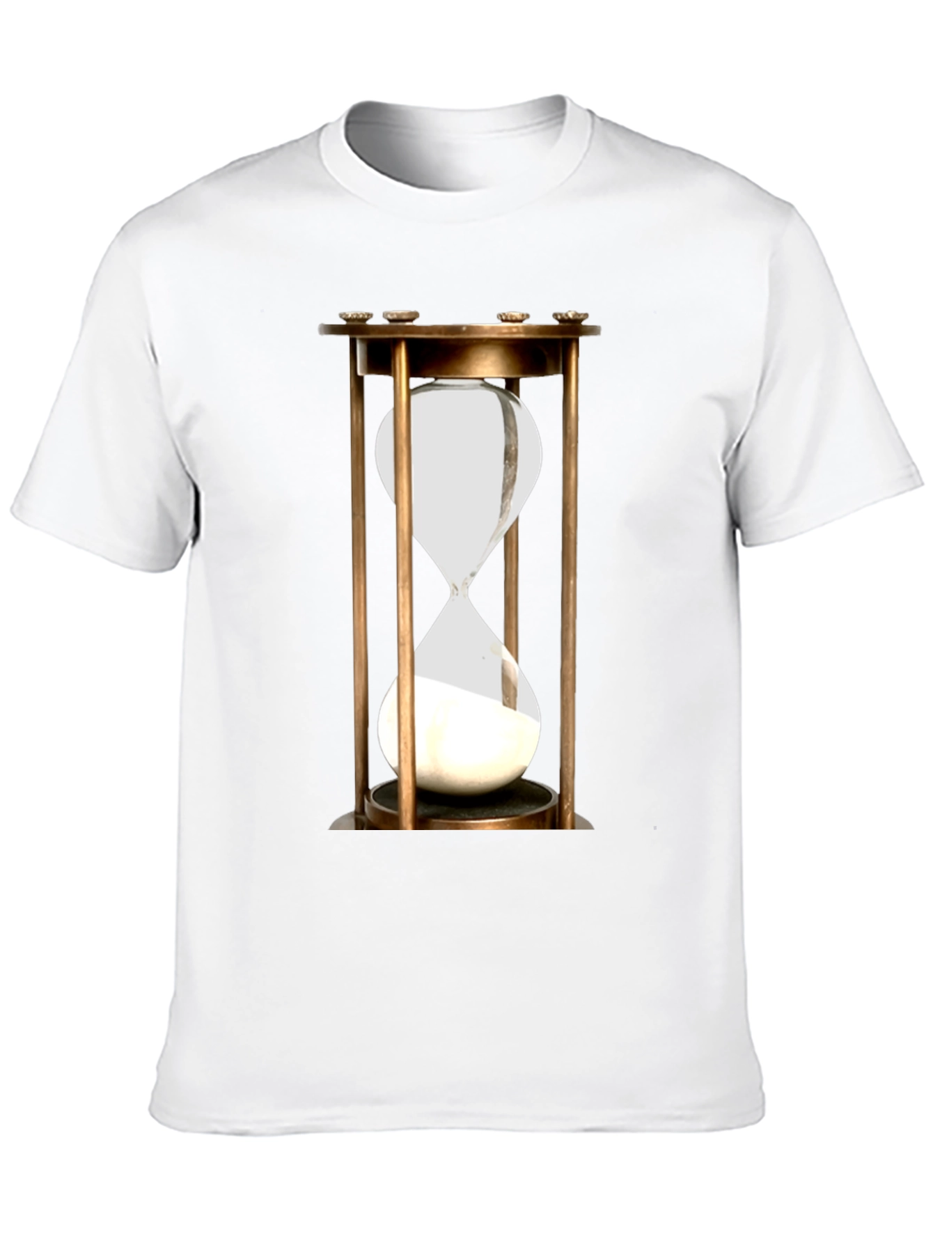 Black Hourglass Graphic T-Shirt - Timeless Style view 10