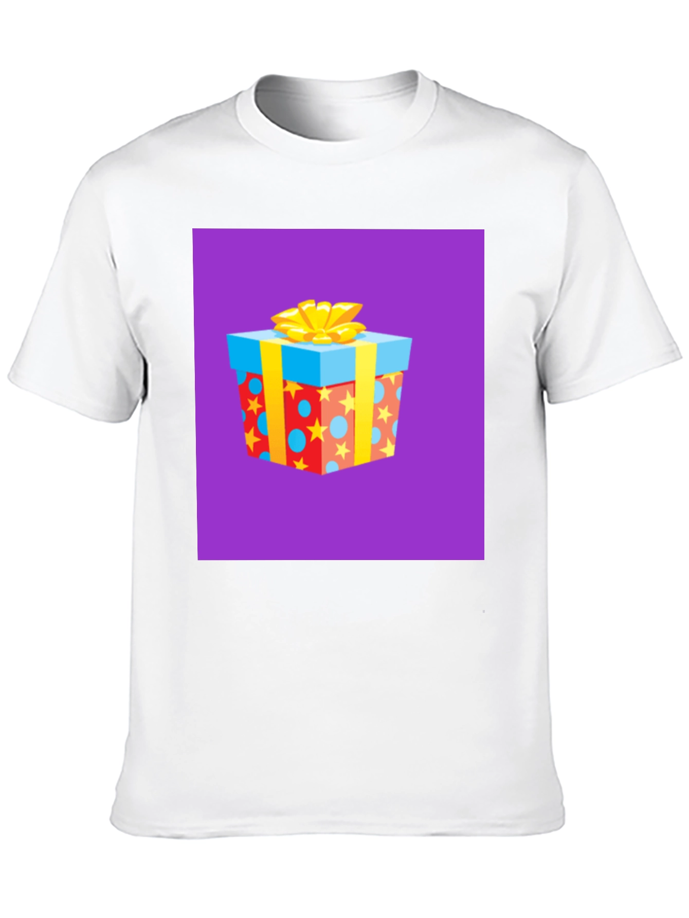 Black Festive Gift Box Graphic Tee view 10