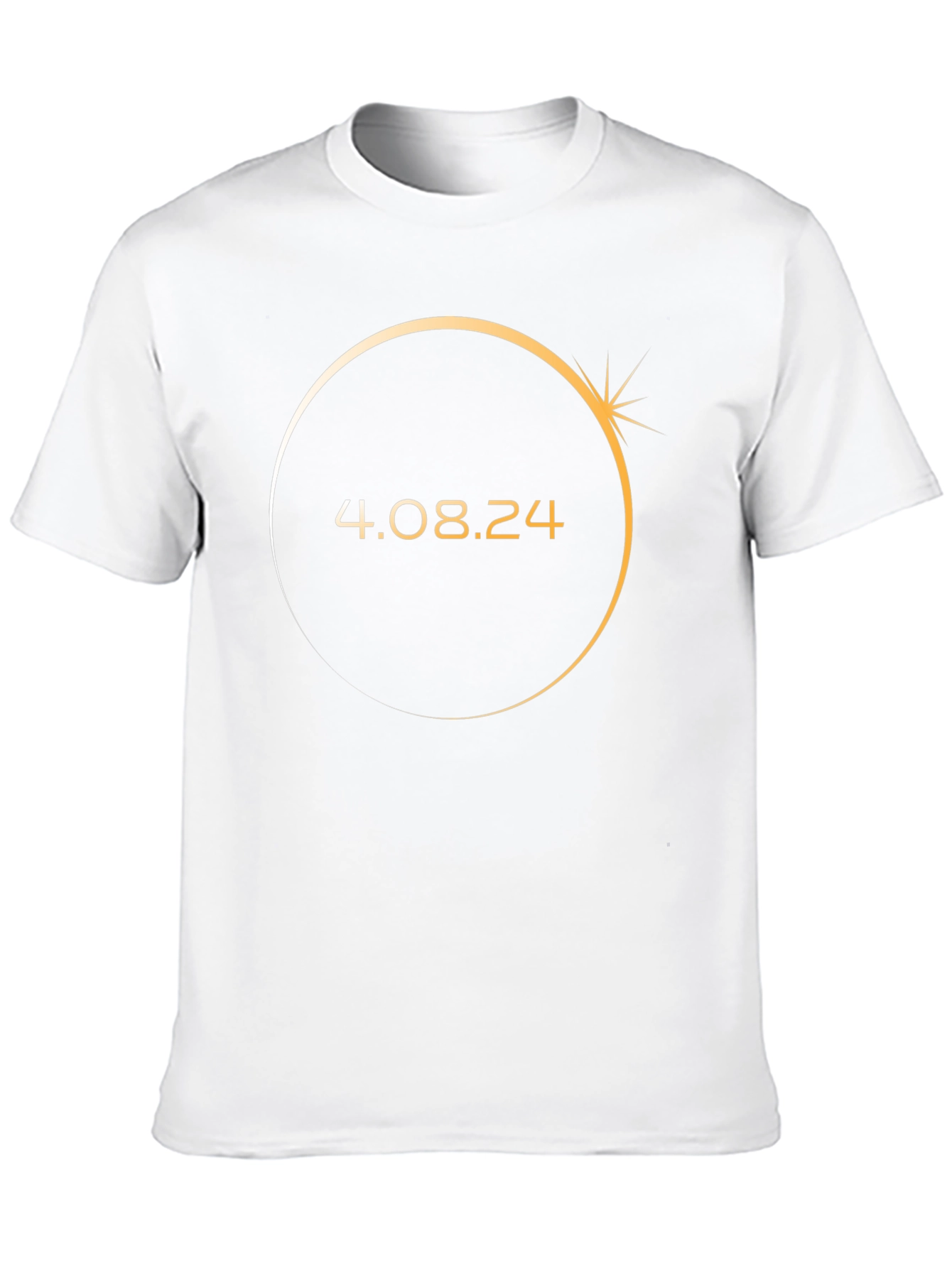 Black Total Solar Eclipse 2024 T-Shirt view 10