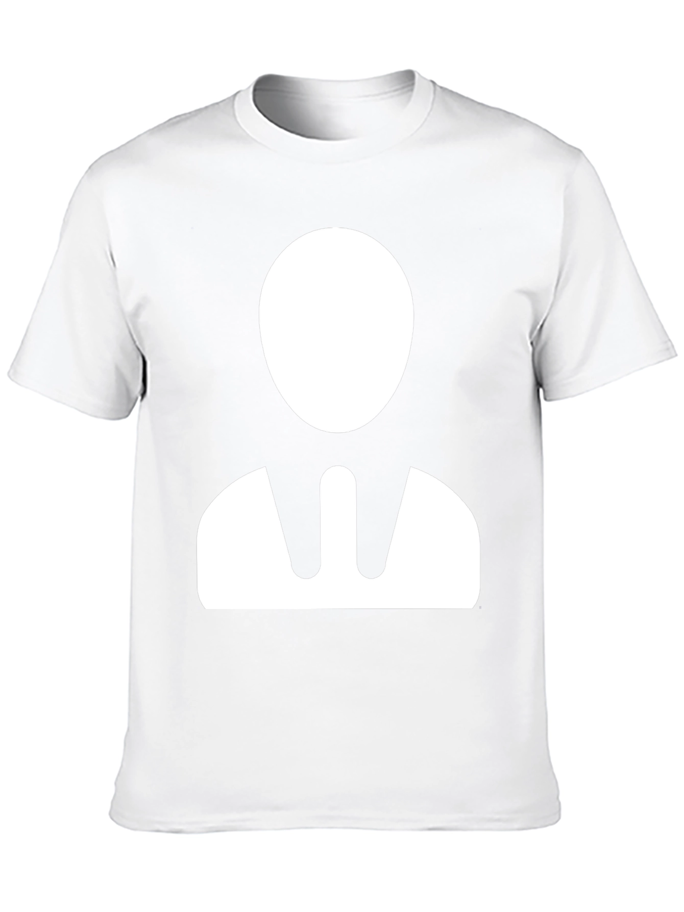 Black Minimalist Business Man Graphic T-Shirt view 10