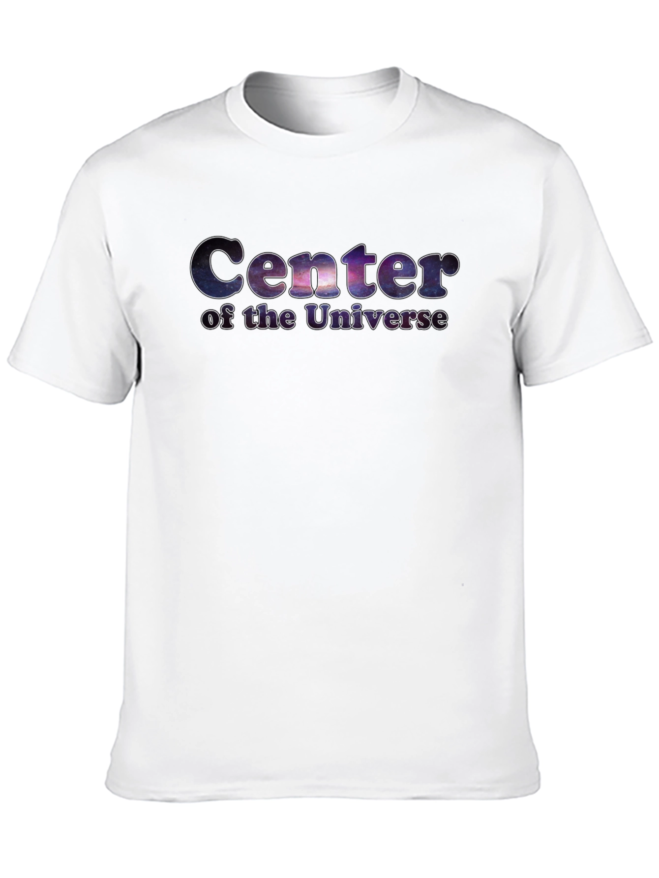 Black Center of the Universe Graphic Tee view 10