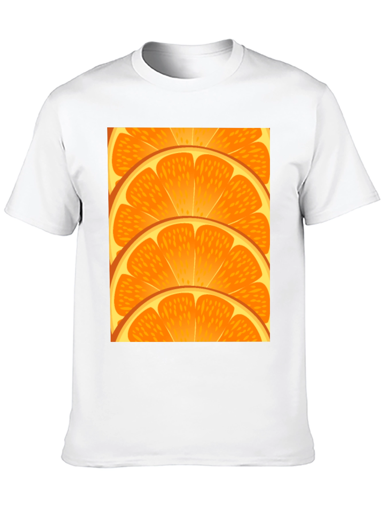 Black Orange Slice Graphic Tee - Fresh Design view 10