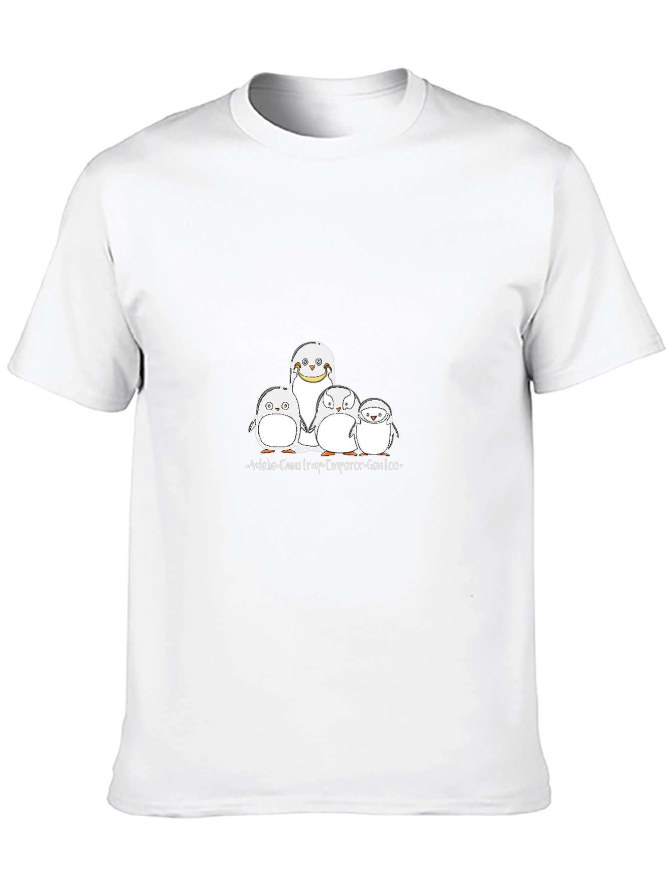Black Penguin Family Graphic Tee view 10