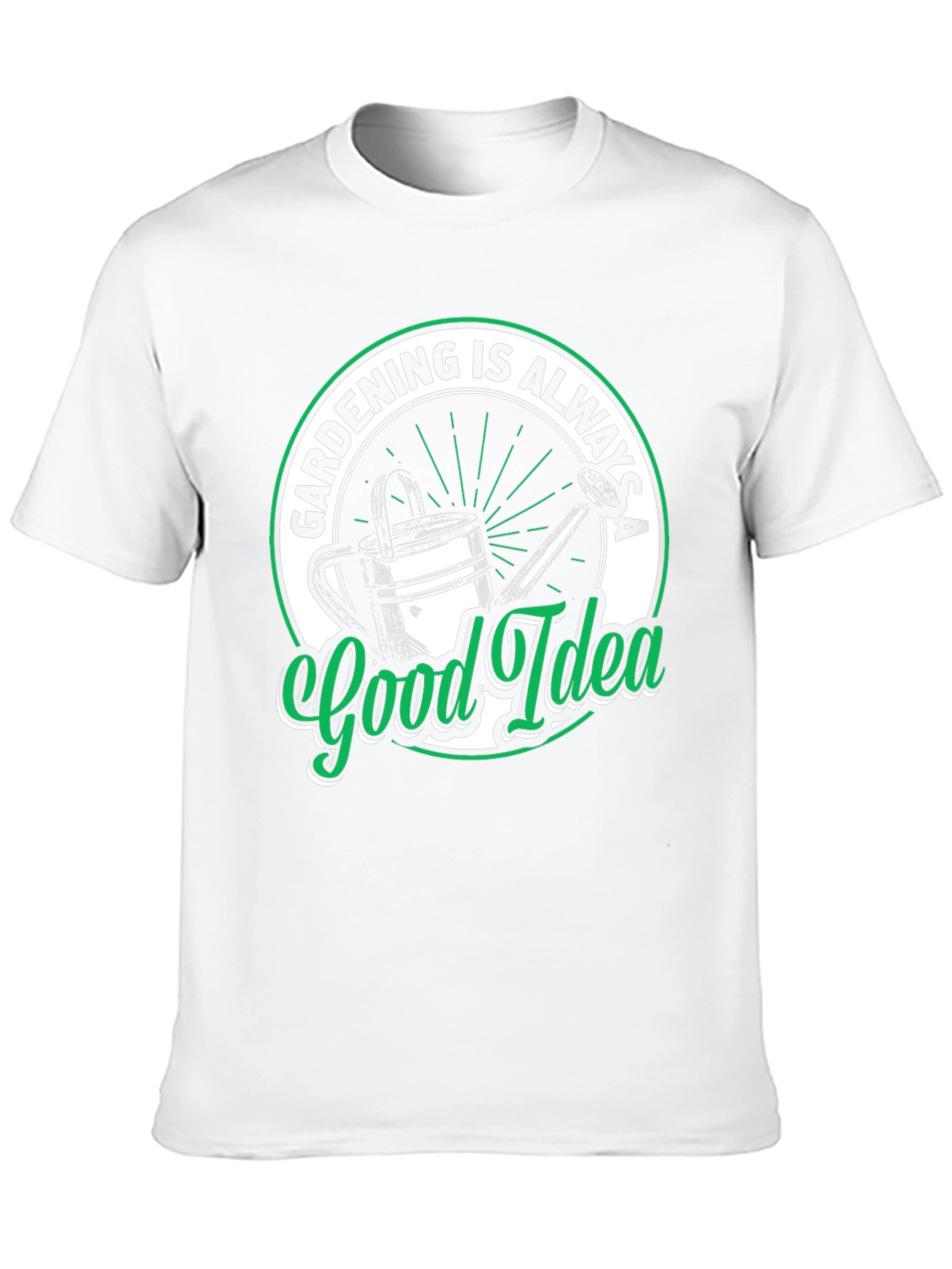 Black Gardening is Always a Good Idea T-Shirt view 10