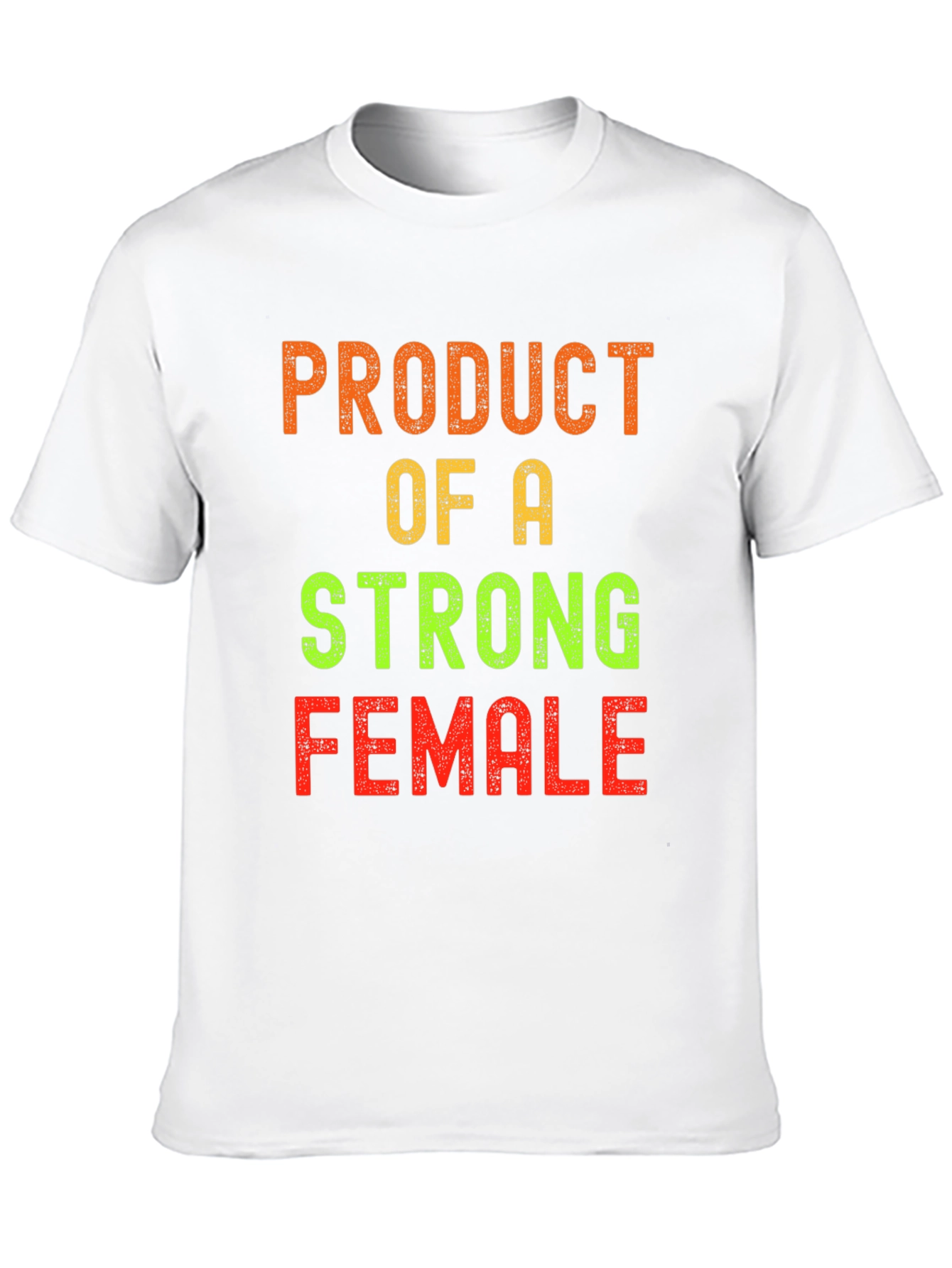 Black Product of a Strong Female Black T-Shirt view 10