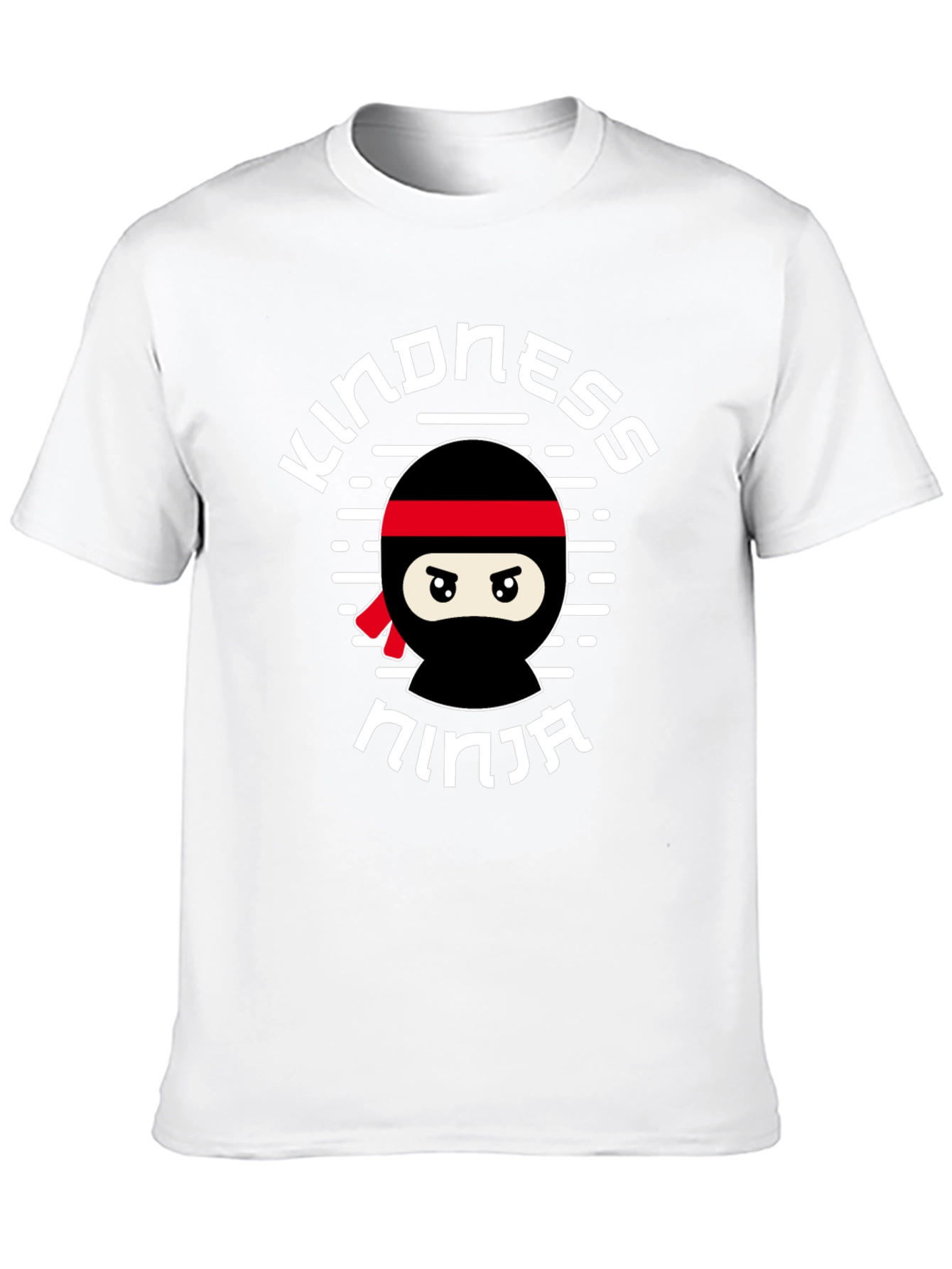 Black Kindness Ninja Graphic Tee - Black view 10