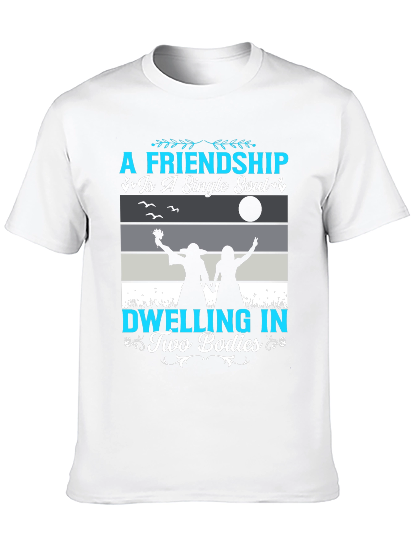 Black Friendship Soul Bodies T-Shirt view 10