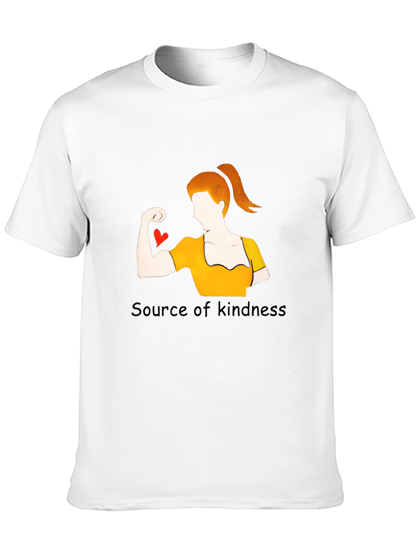 Black Kindness Strength T-Shirt view 10