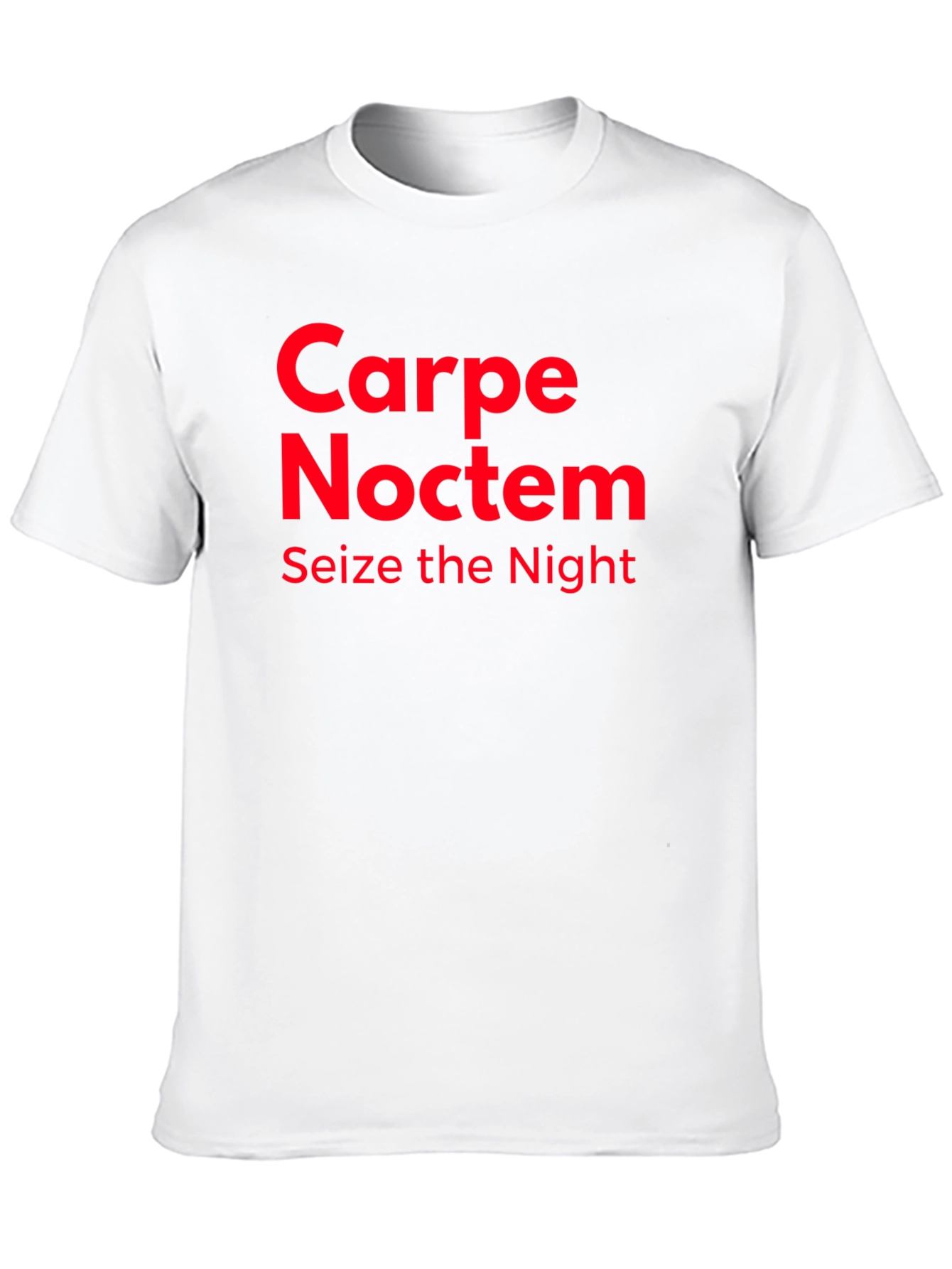 Black Carpe Noctem Graphic T-Shirt - Seize the Night! view 10