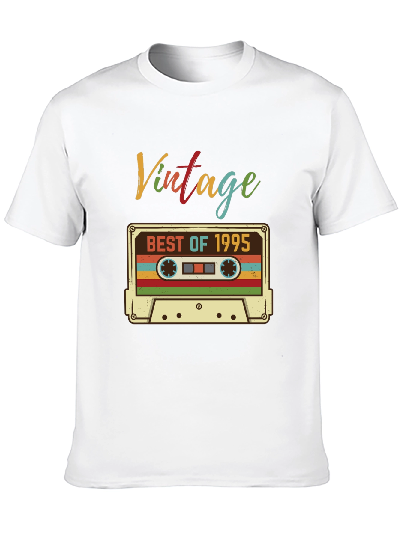 Black Vintage 1995 Cassette T-Shirt view 10