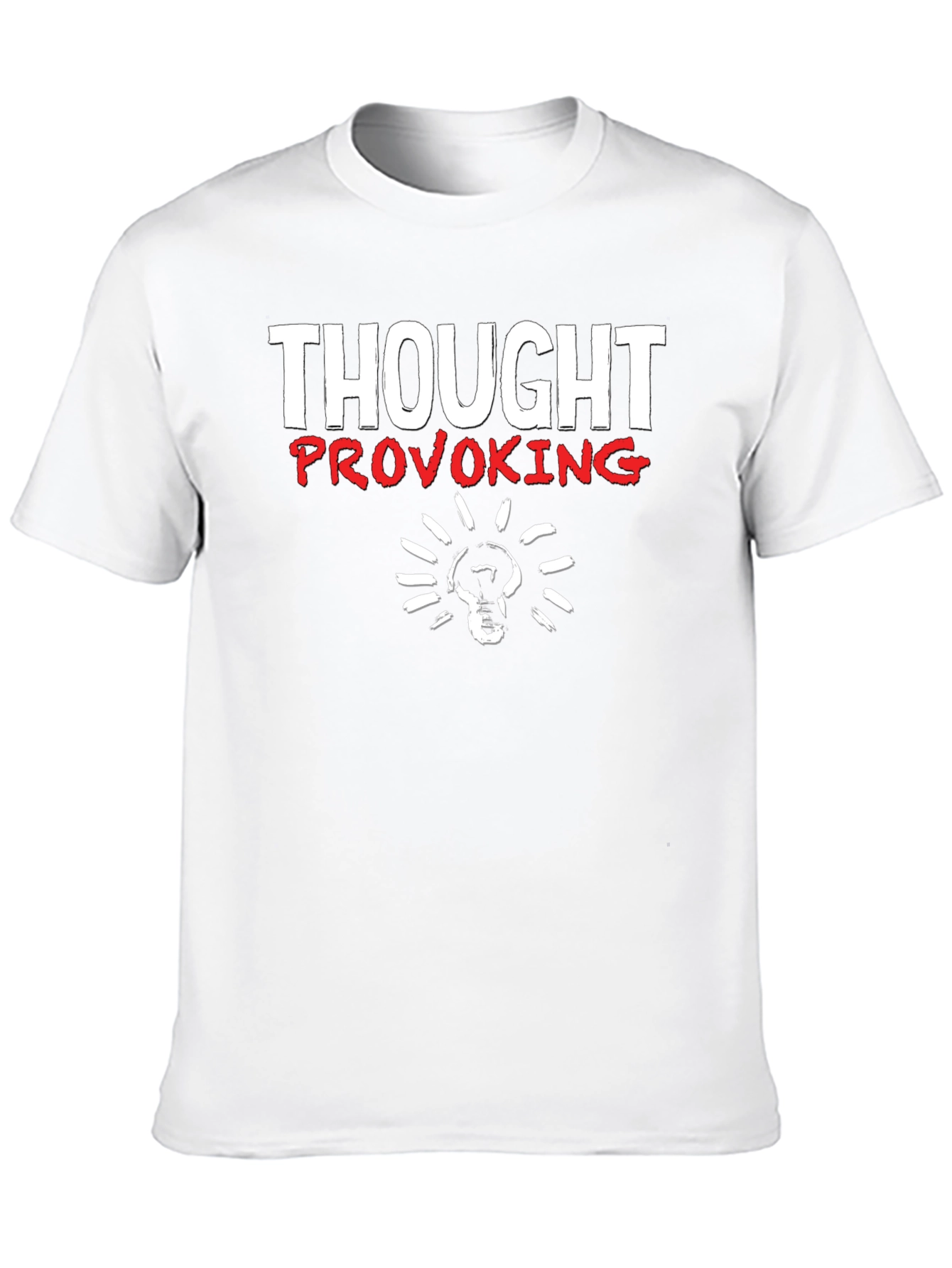 Black Thought Provoking Graphic T-Shirt - Soft Cotton Blend view 10