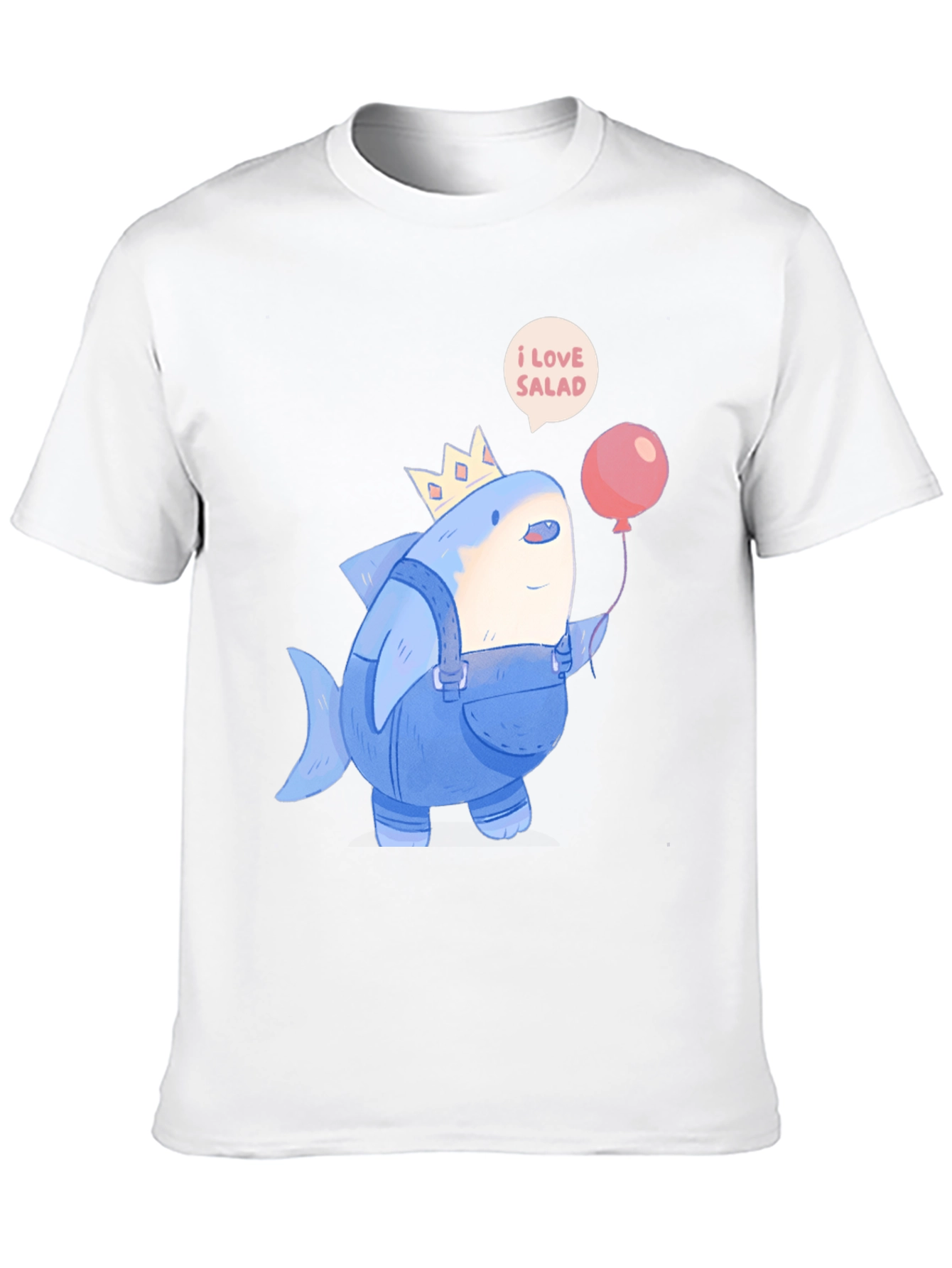 I Love Salad Shark T-Shirt - 10