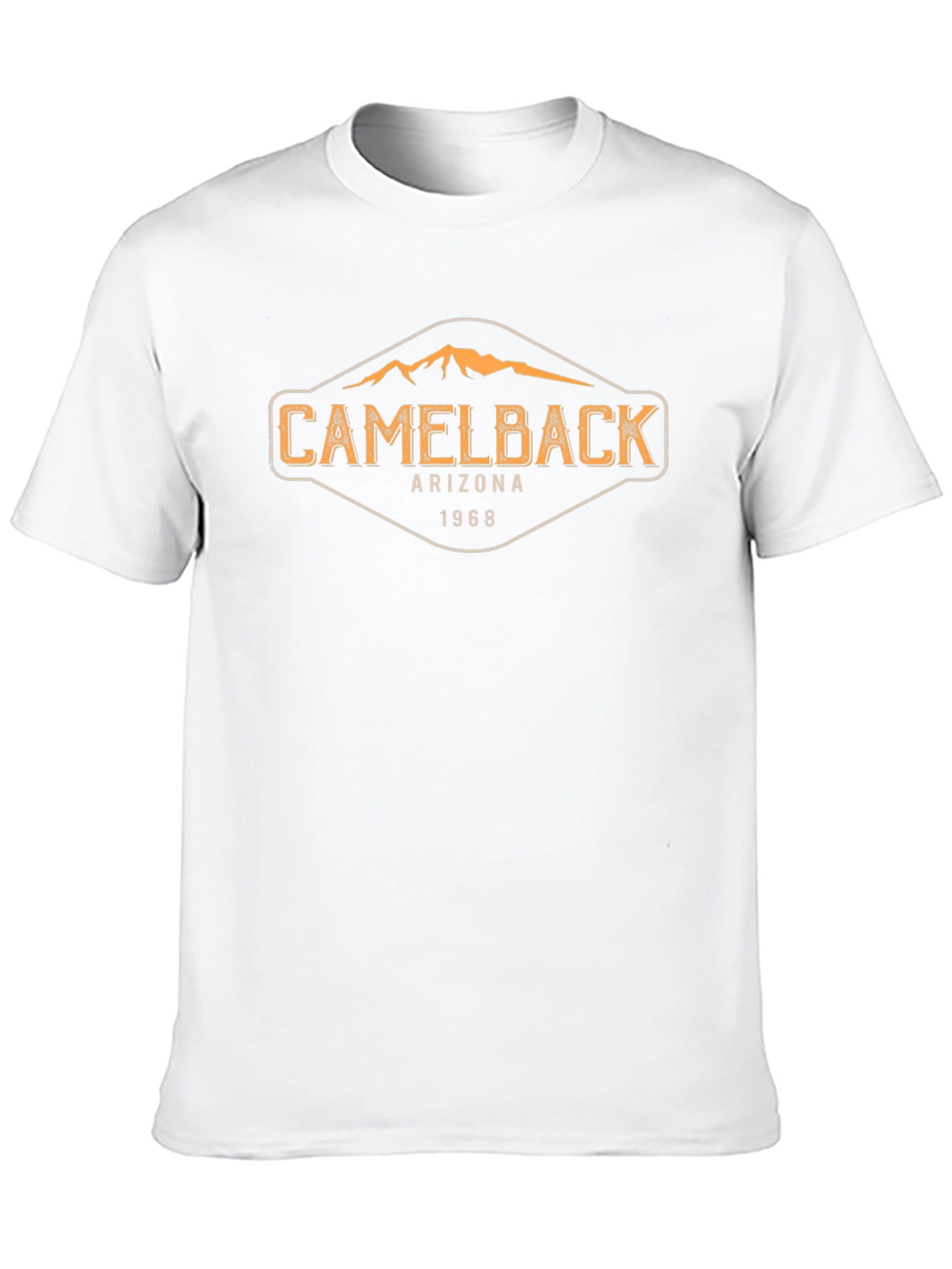 Black Camelback Arizona 1968 Black T-Shirt view 10