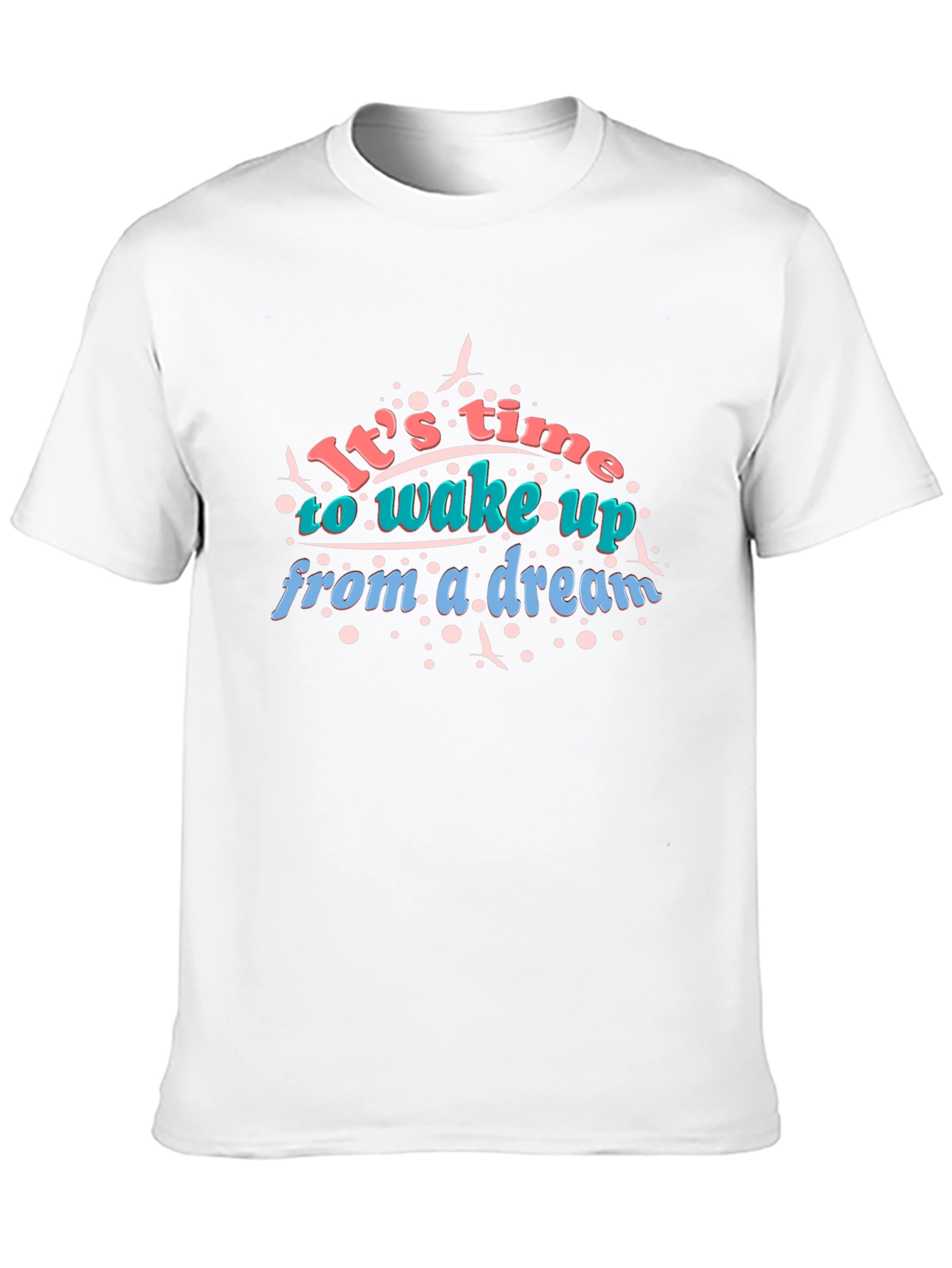Black It's Time to Wake Up Graphic T-Shirt view 10
