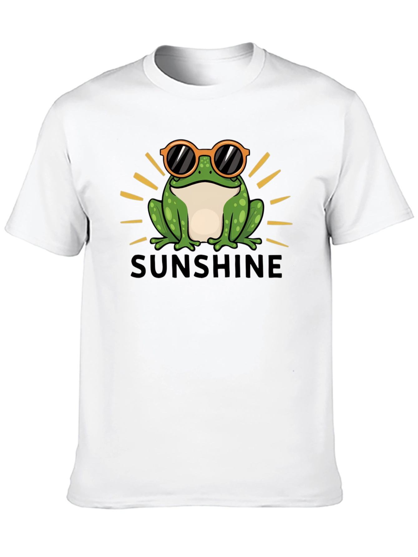 Black Sunshine Frog T-Shirt view 10