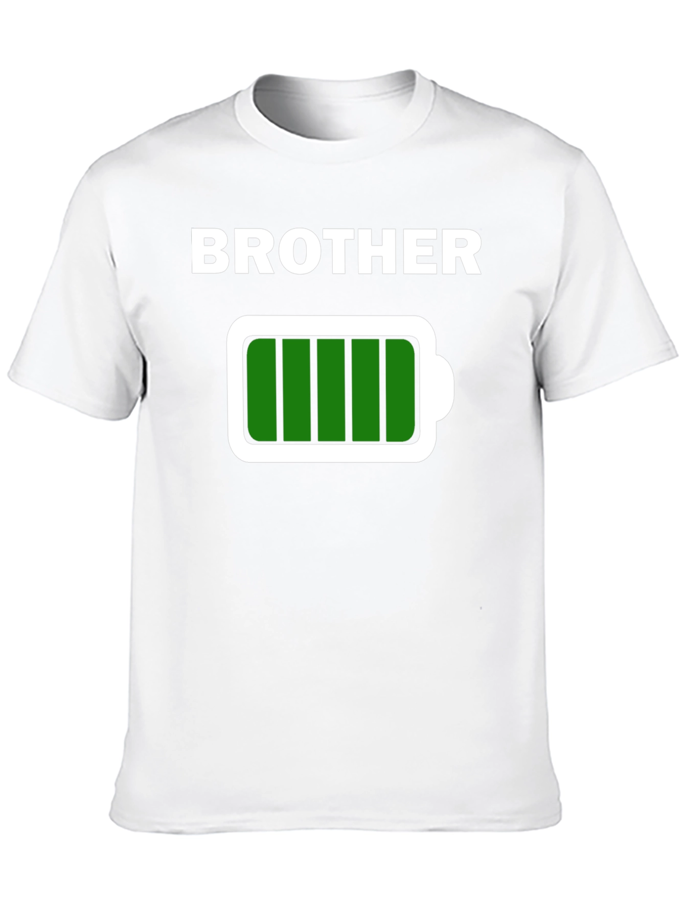 Black Brother Full Battery T-Shirt - Black view 10