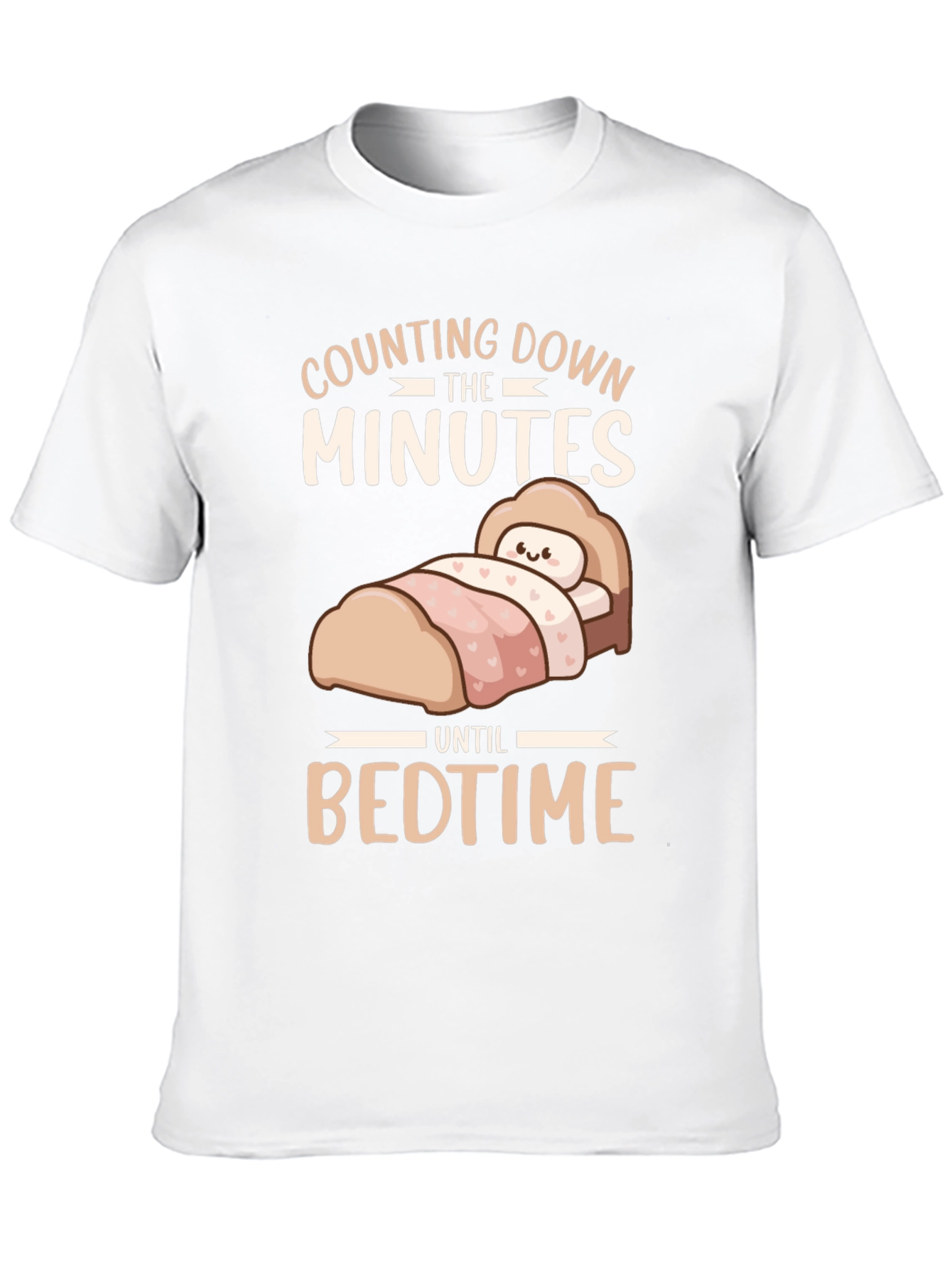 Black Counting Down the Minutes Until Bedtime T-Shirt view 10