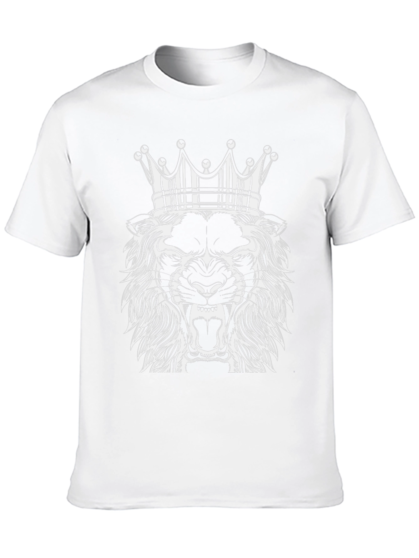 Black Lion King Graphic Tee - Black T-Shirt view 10