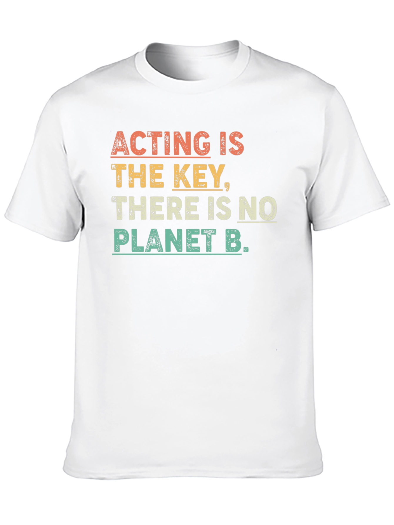 Black Acting is the Key Graphic Tee view 10