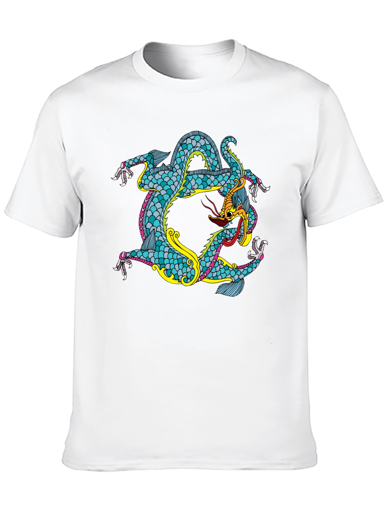 Black Dragon Graphic Black T-Shirt view 10