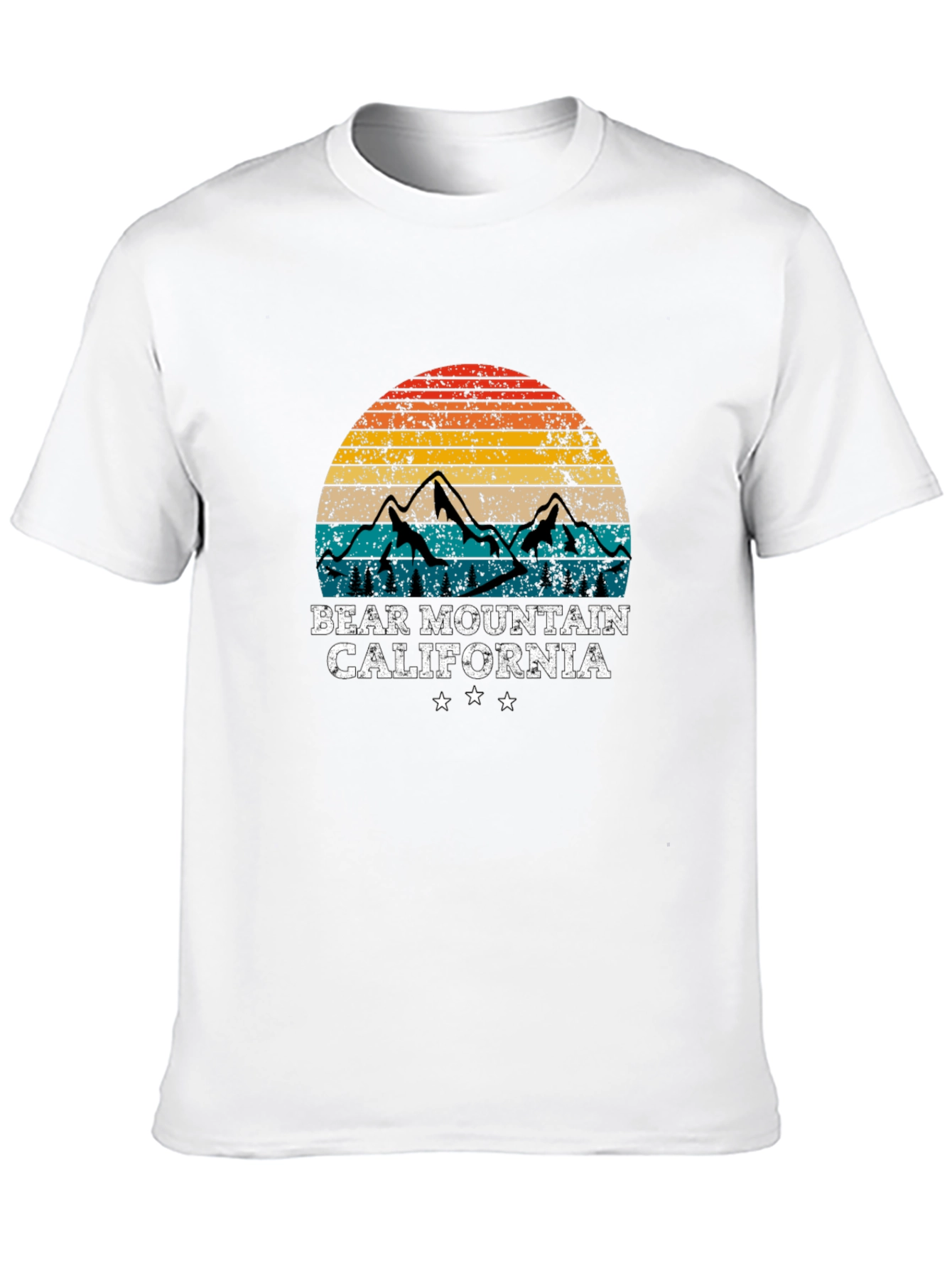 Black Bear Mountain California T-Shirt, Graphic Tee view 10