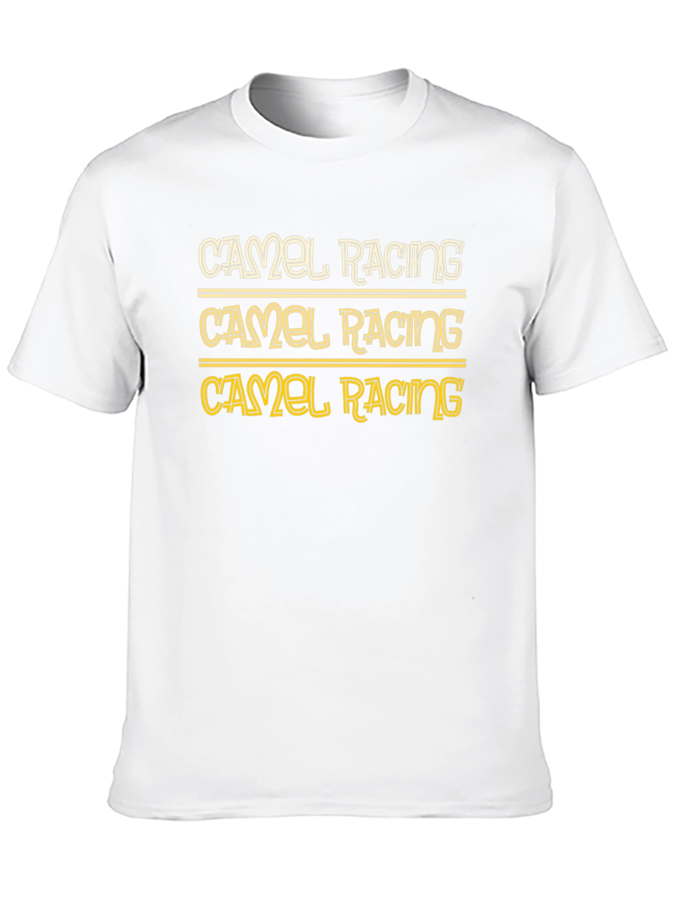 Black Camel Racing Graphic T-Shirt - Unisex view 10