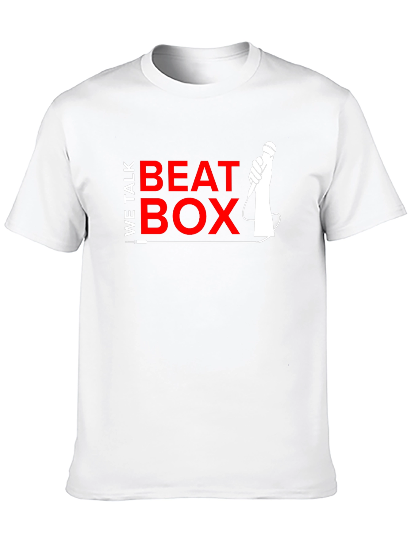 Black We Talk Beat Box Graphic T-Shirt view 10