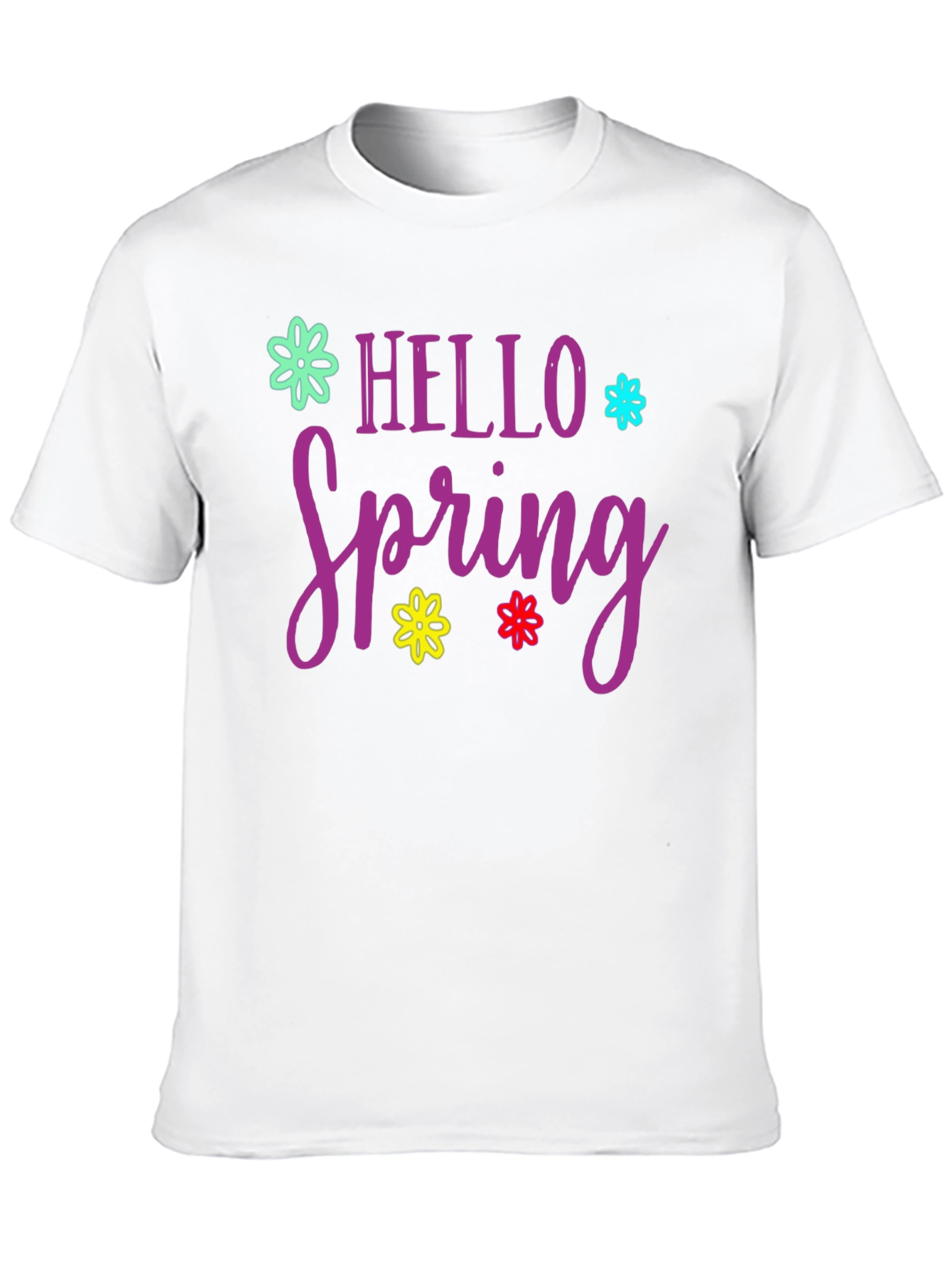 Hello Spring Graphic T-Shirt - 10